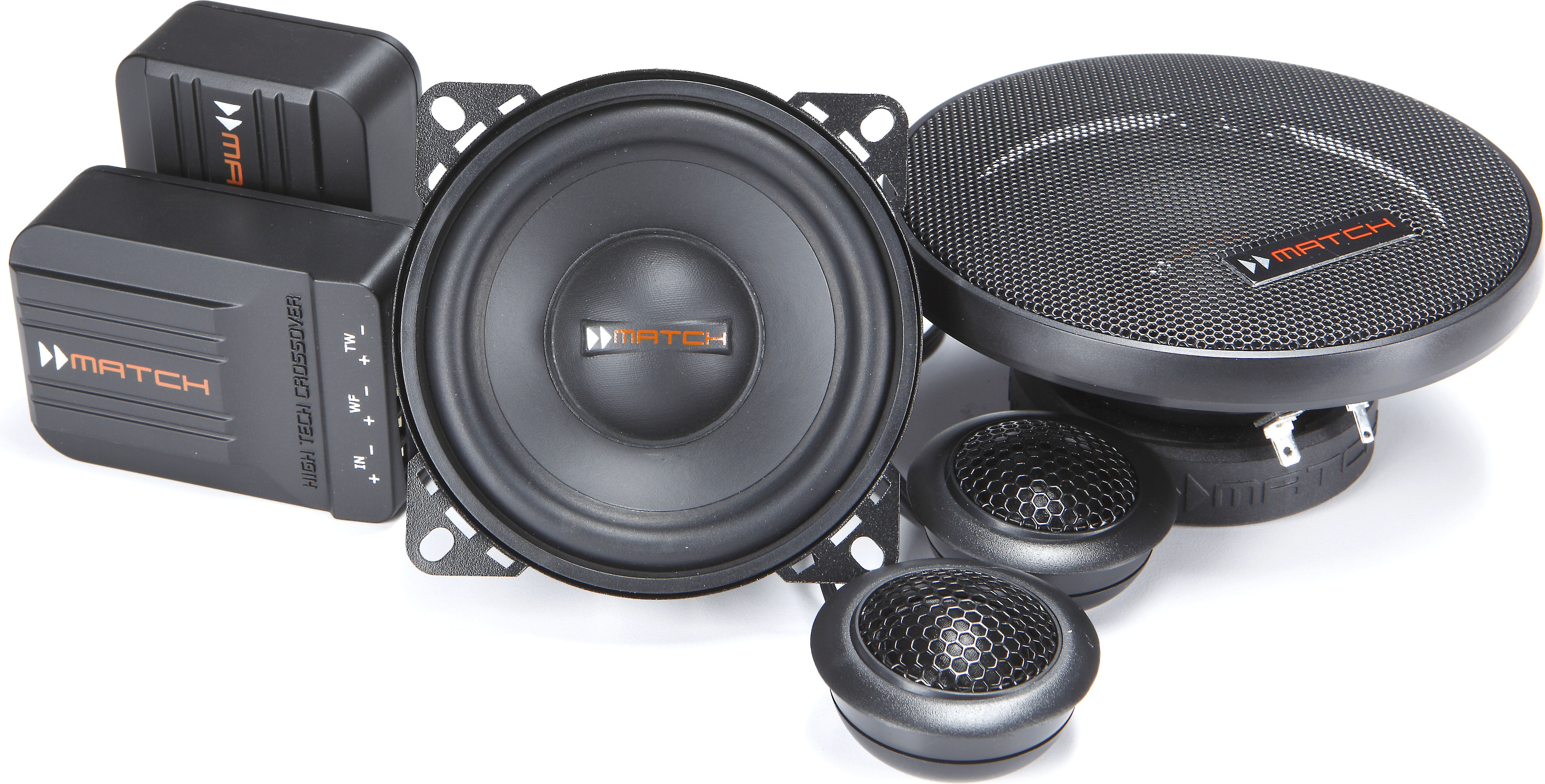 MATCH MS42C 4" component speaker system at Crutchfield