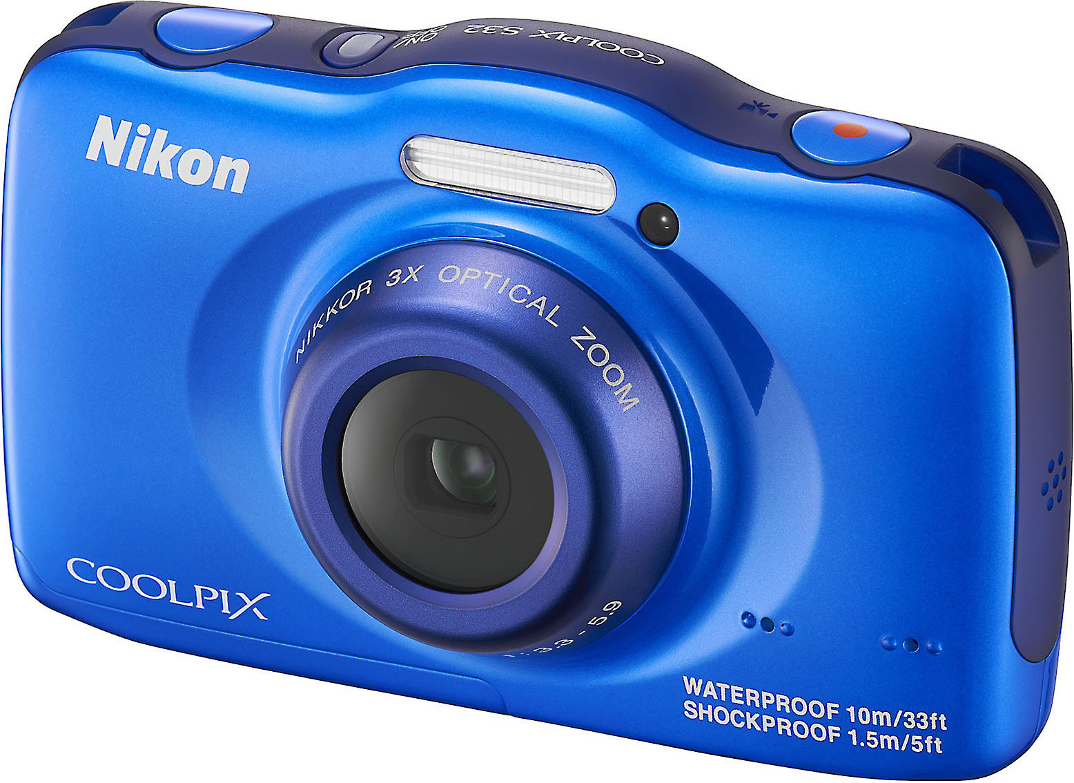 美品　Nikon　COOLPIX S32 Customer Reviews: Nikon Coolpix S32 (Blue) 13-megapixel