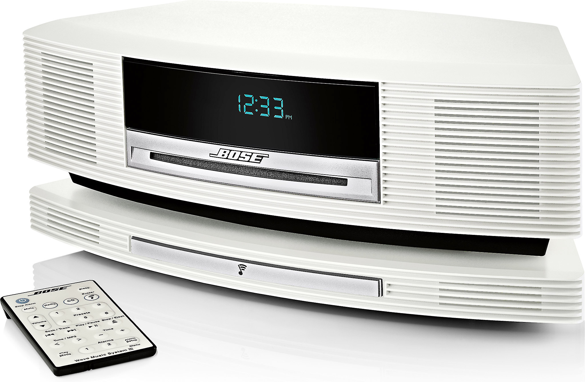 Bose Wave Soundtouch Music System Platinum White At Crutchfield
