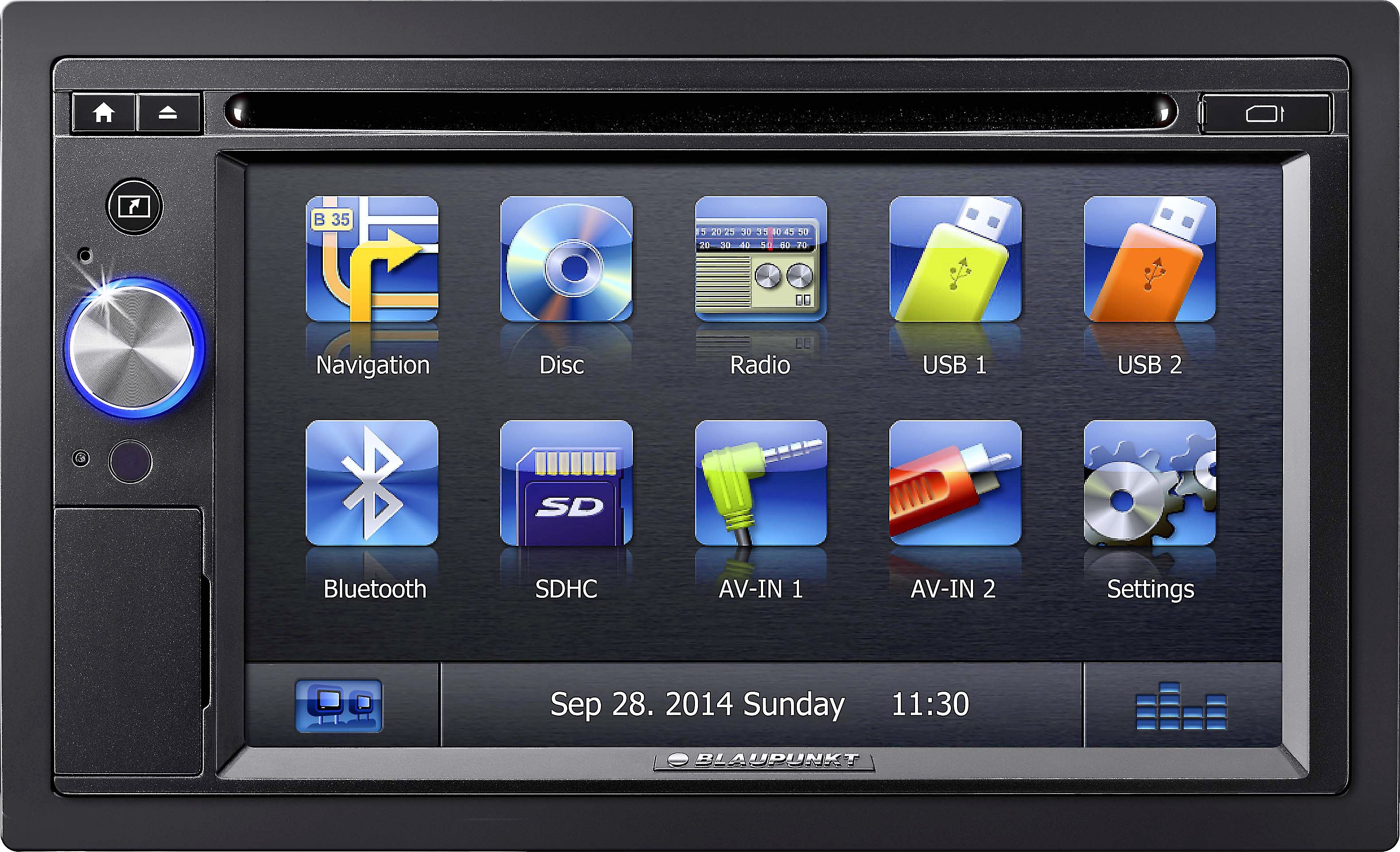 blaupunkt touch screen led speaker