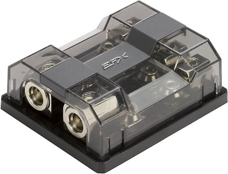 EFX Quad MiniANL Fused Distribution Block For power or ground cables