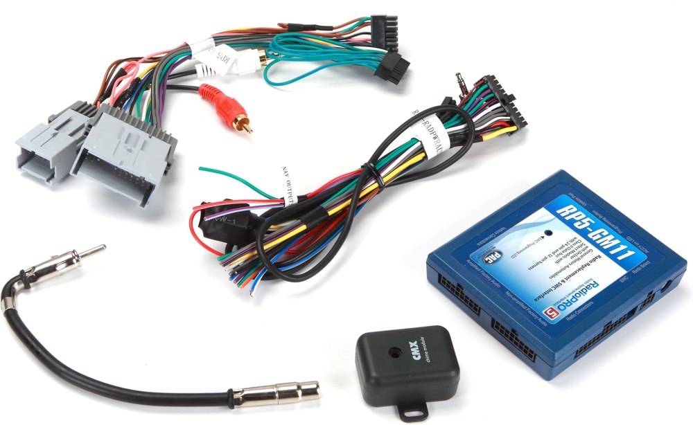 PAC RP5-GM11 Wiring Interface Connect a new car stereo and ... gmc bose amp wiring diagram 