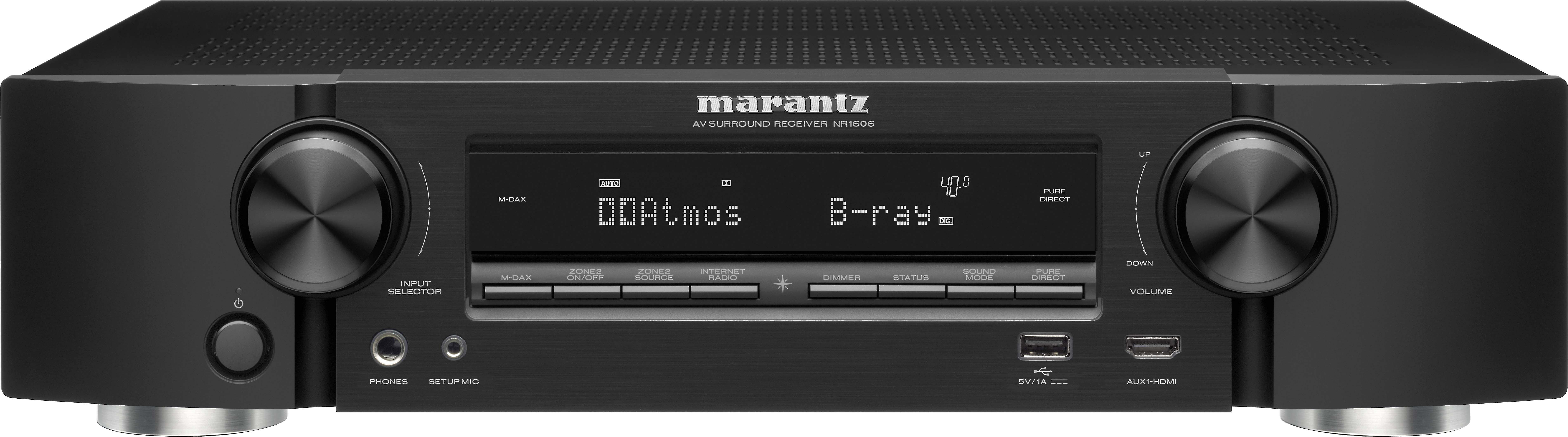 その他 marantz NR1606 Marantz NR1606 7.2-channel home theater receiver with Wi-Fi