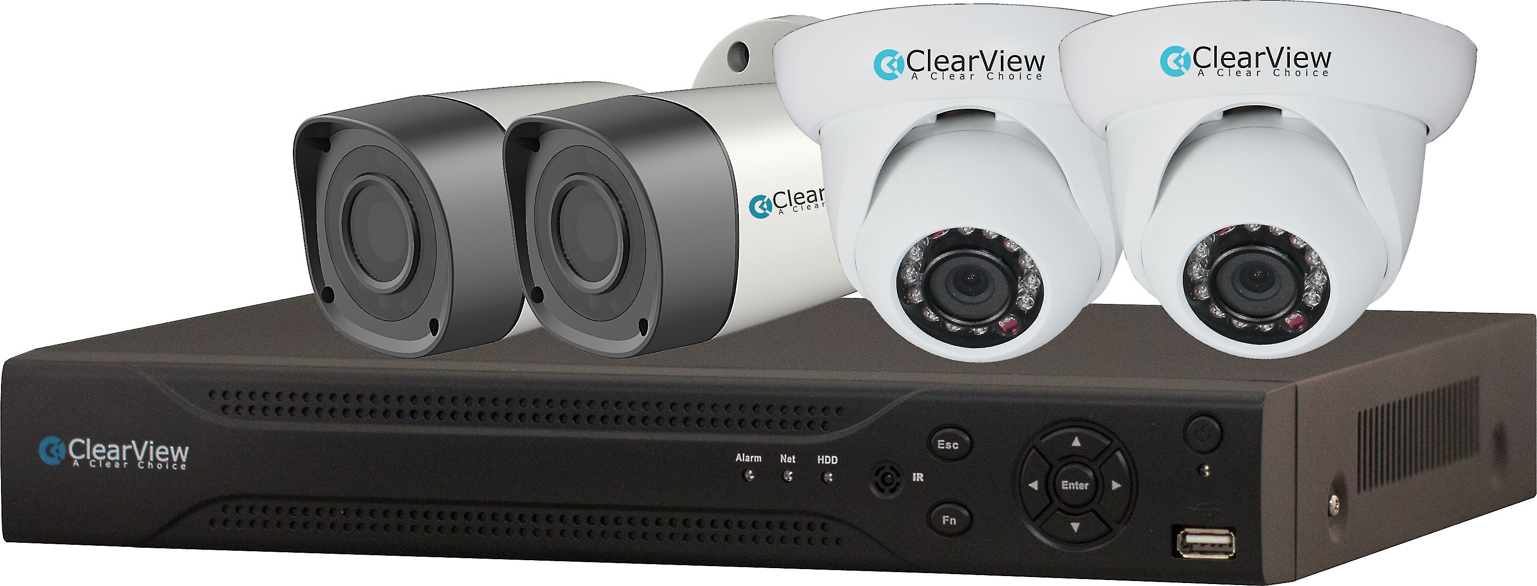 Customer Reviews: ClearView HawkView HD04-2D2B 4-camera HD video ...