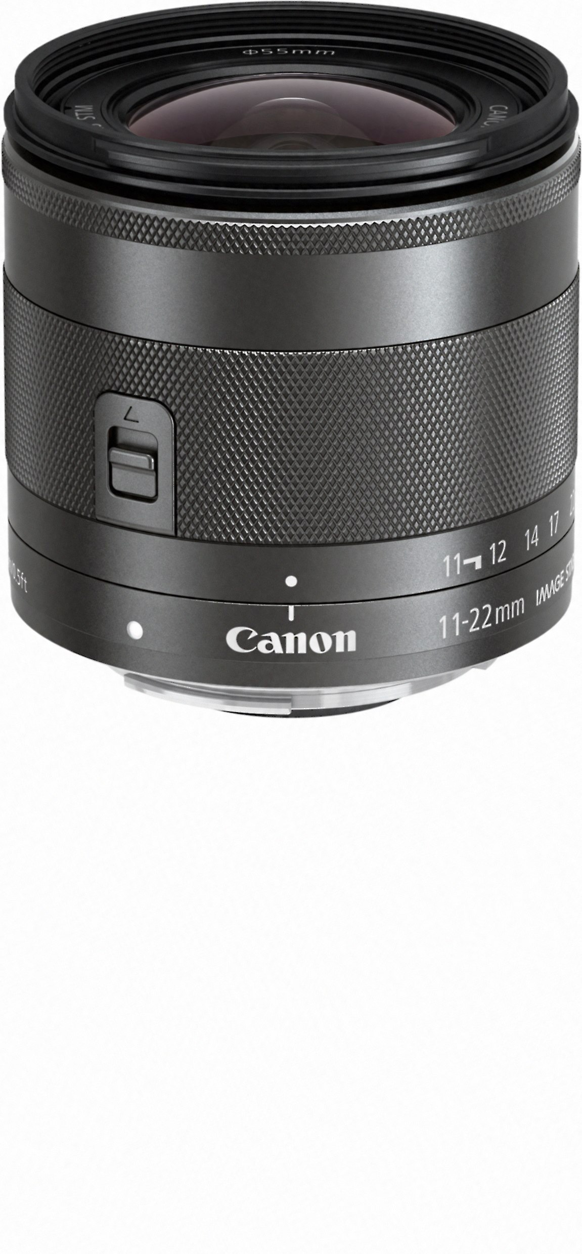 Canon Ef M 11 22mm F 4 5 6 Stm Ultra Wide Angle Zoom Lens For Canon Eos M Series Mirrorless Cameras At Crutchfield