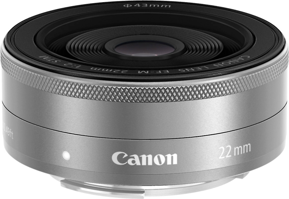 Canon Ef M 22mm F 2 0 Stm Wide Angle Pancake Prime Lens For Canon Eos M Series Mirrorless Cameras At Crutchfield