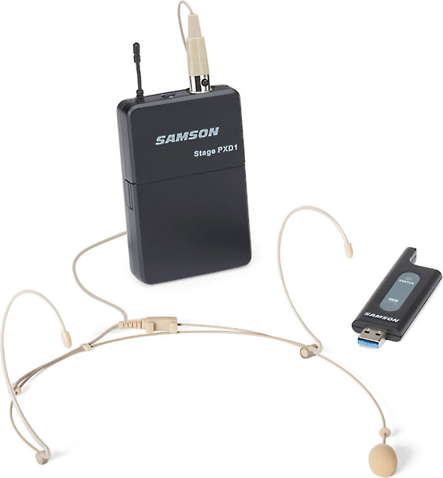 Samson Stage XPD1 Headset Presentation wireless headset microphone with