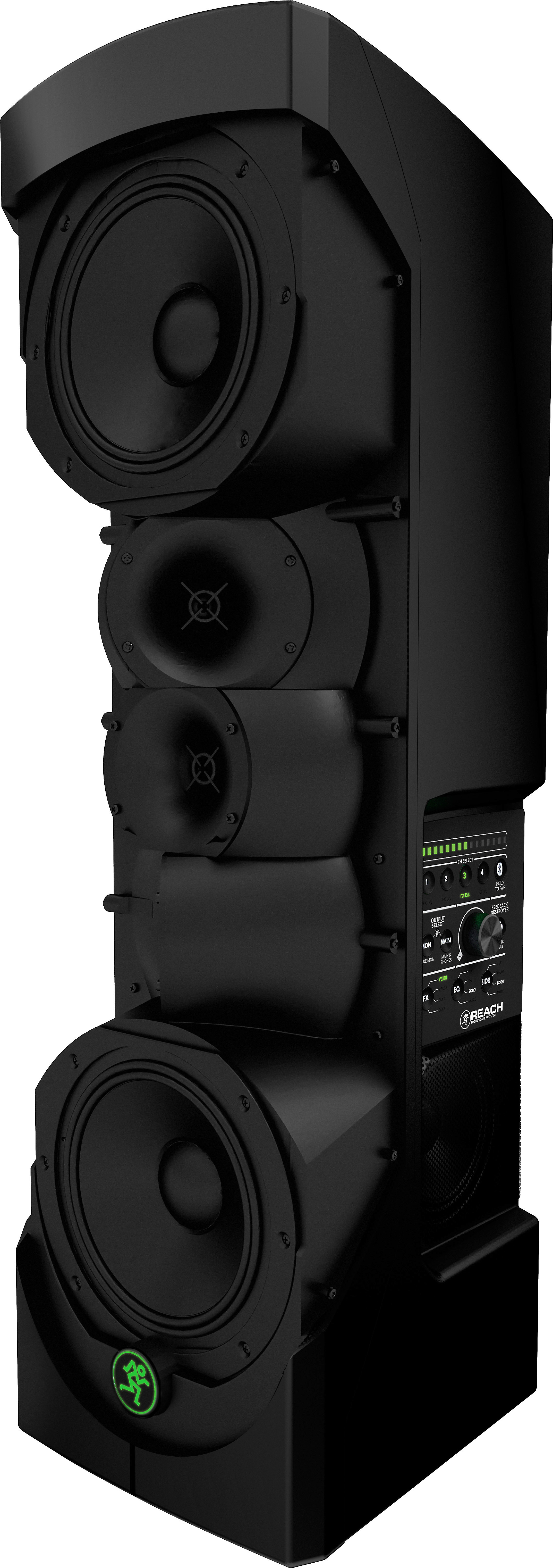 Mackie Reach Portable 6channel PA system at Crutchfield