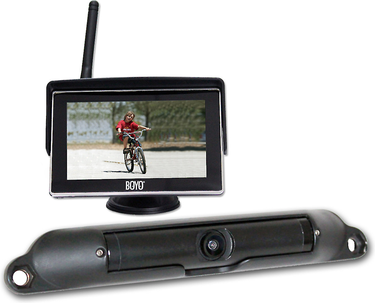 Customer Reviews: Boyo VTC424R (Black) Wireless rear-view camera system ...