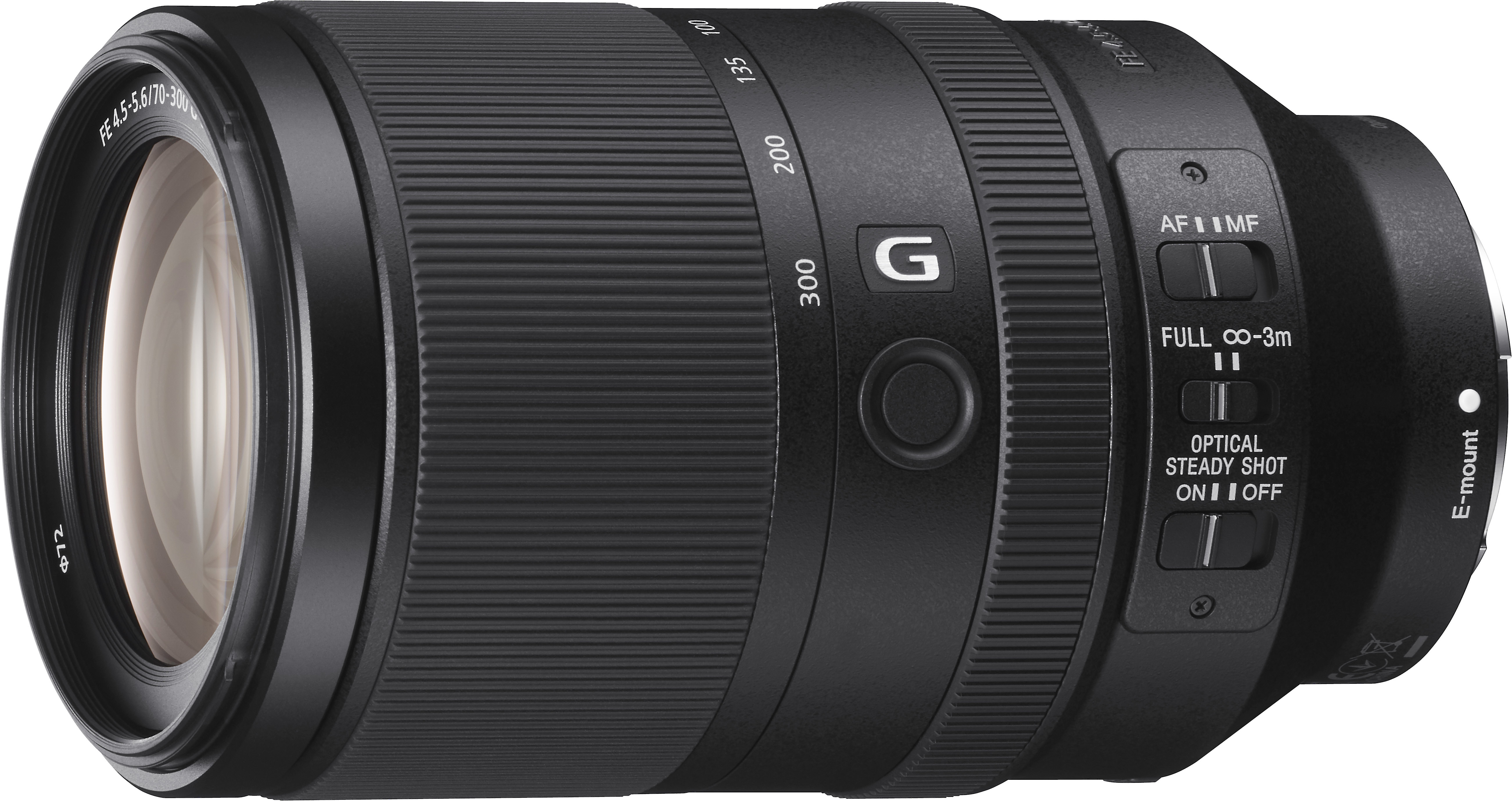 Sony Selg Fe 70 300mm F 4 5 5 6 G Oss Telephoto Zoom Lens For Sony E Mount Mirrorless Cameras At Crutchfield