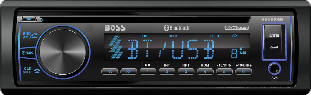 Boss 560BRGB CD receiver at Crutchfield.com