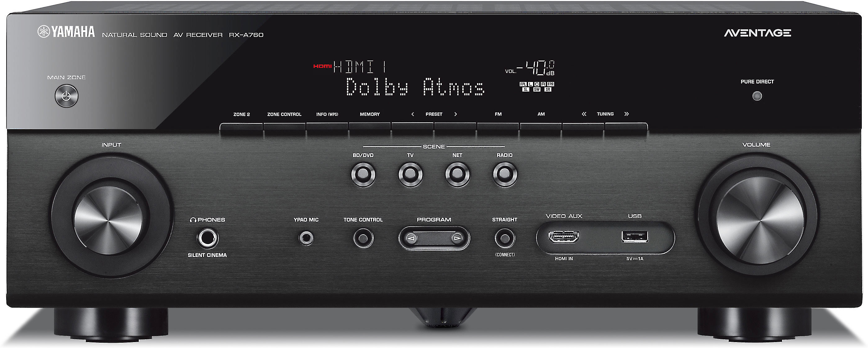 Customer Reviews: Yamaha AVENTAGE RX-A760 7.2-channel home theater