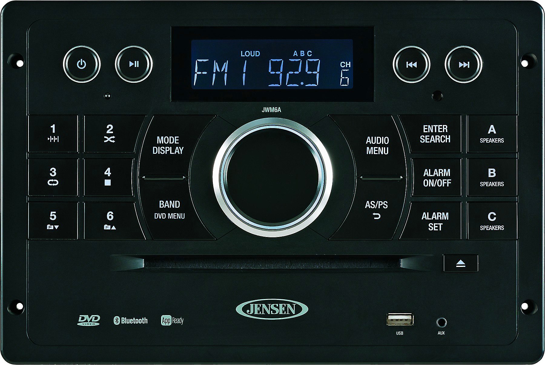 Jensen JWM6A Multimedia receiver for RVs at Crutchfield