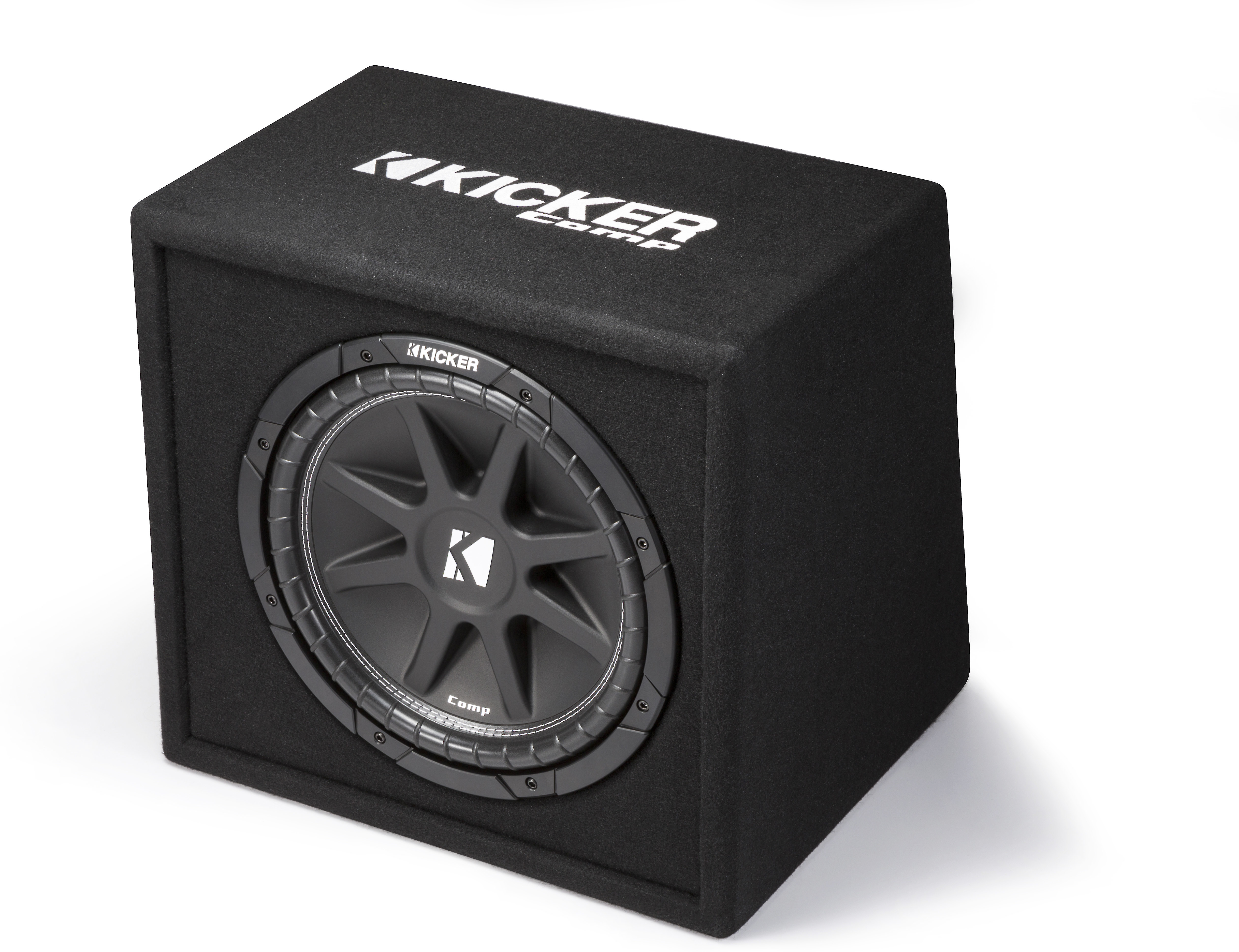 Kicker 43VC124 Ported enclosure with 12 