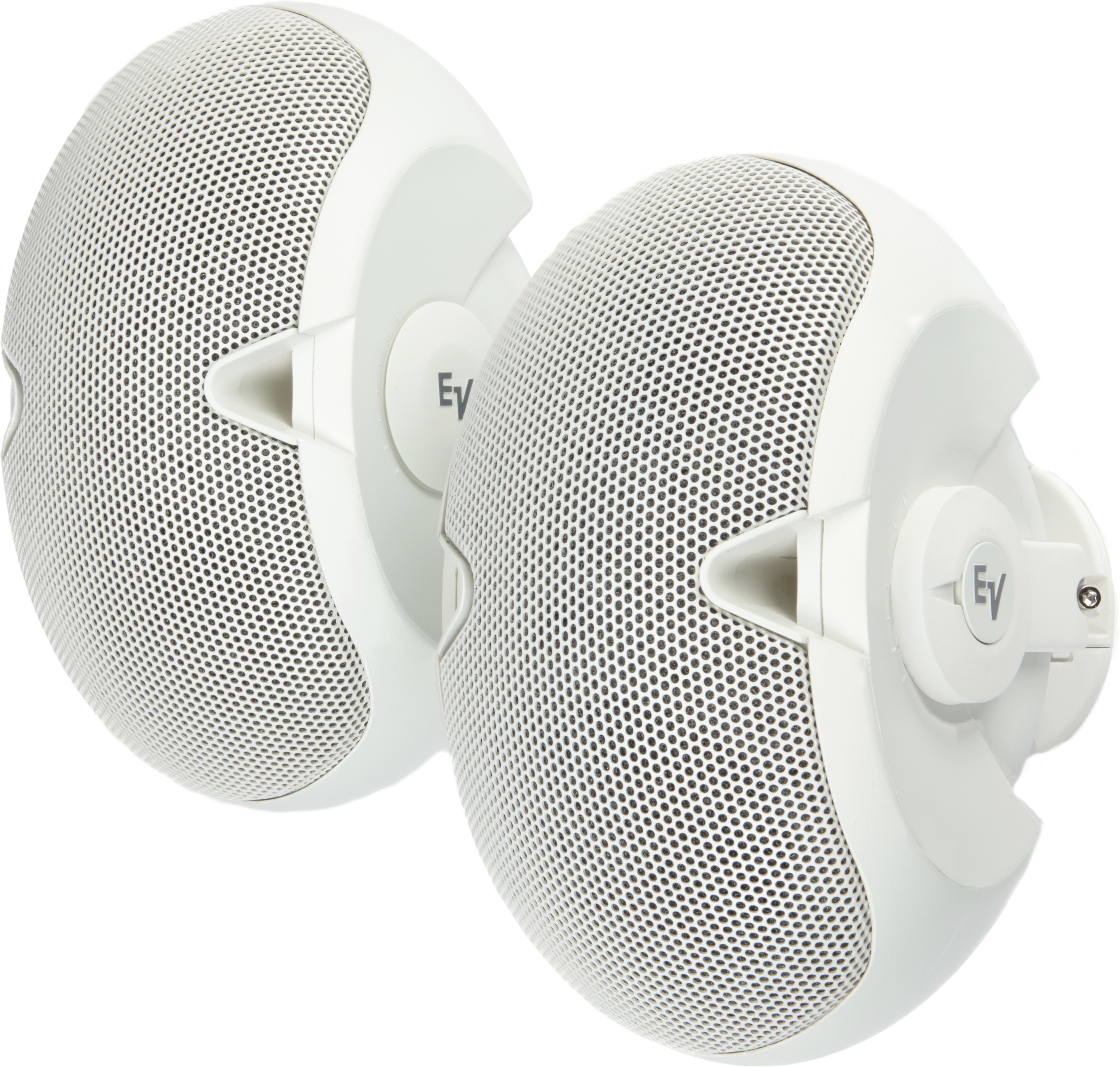 white ev speakers