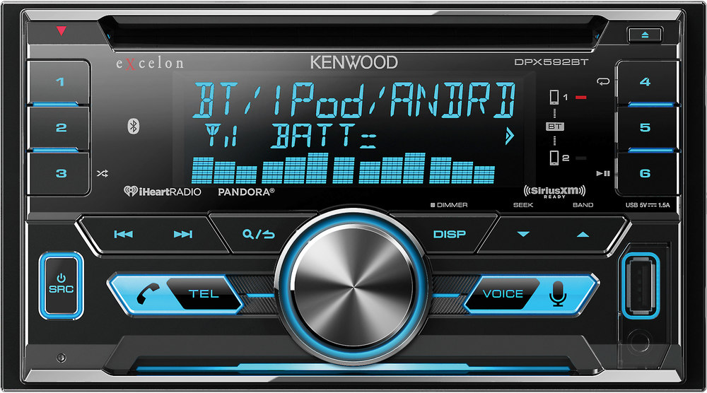Kenwood Excelon DPX592BT CD receiver at