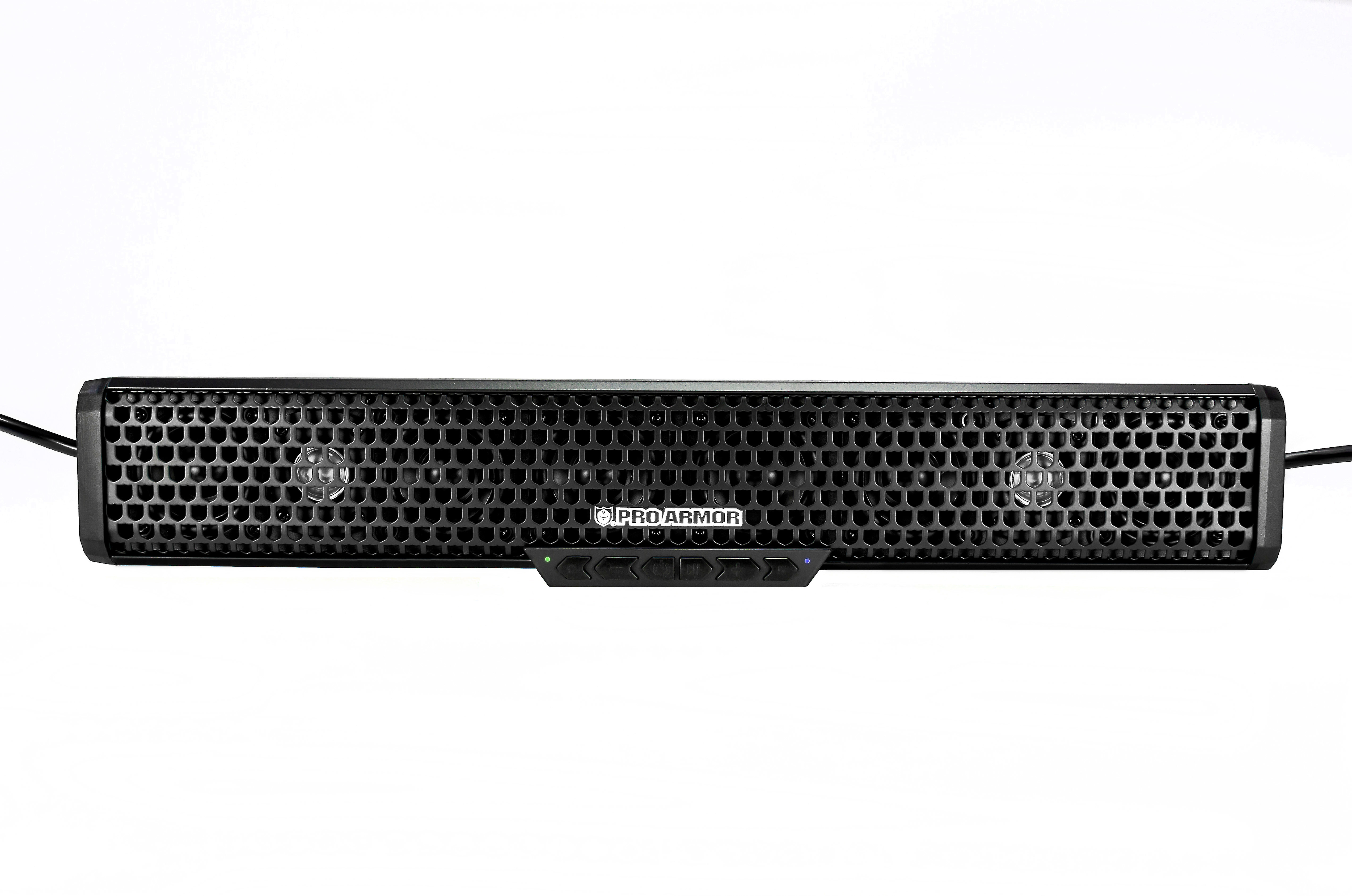 Pro Armor AU51080 Sound Armor Series 8-speaker powered sound bar with ...