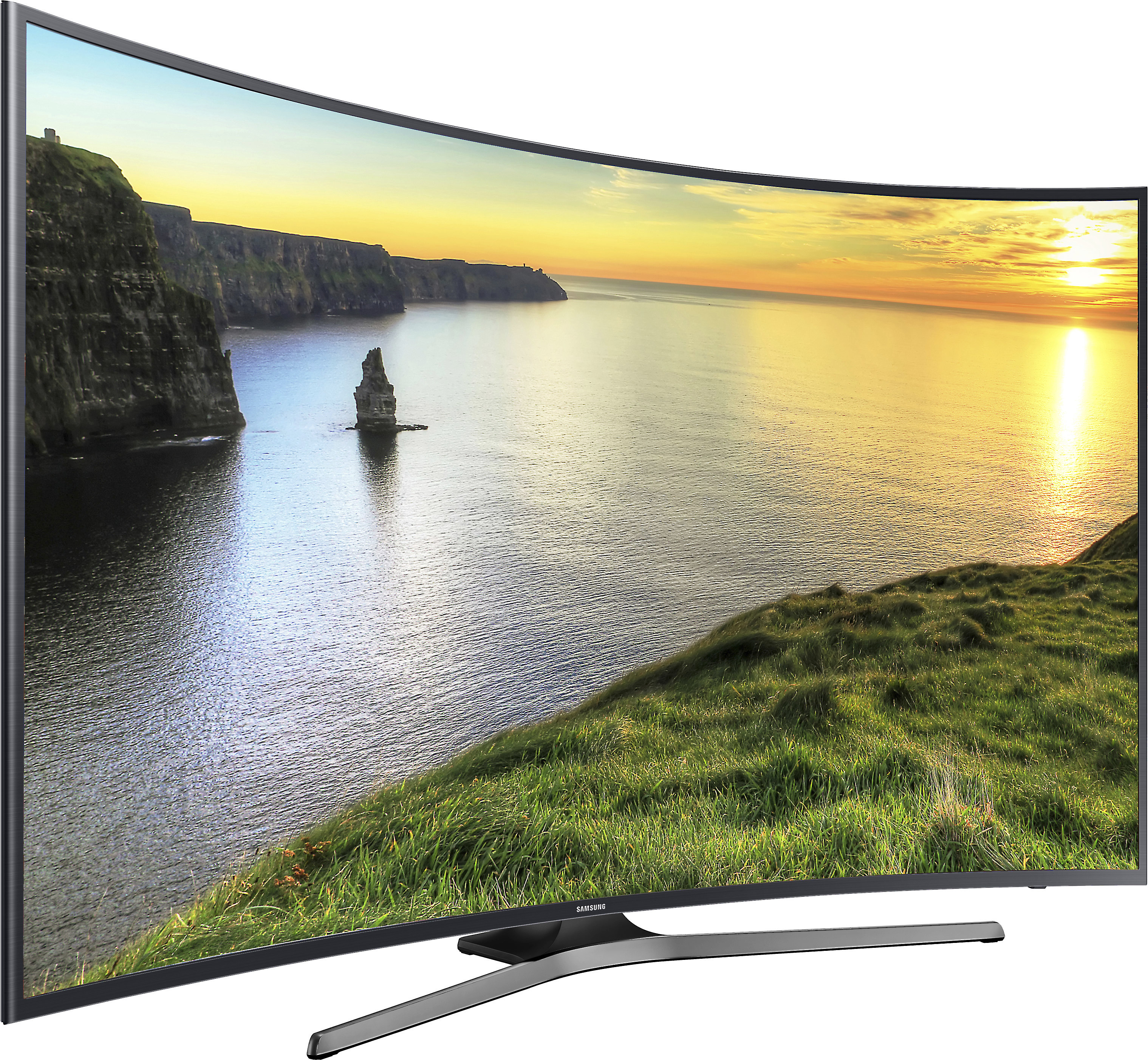 Samsung Un65ku6500 65 Curved Smart Led 4k Ultra Hd Tv With Hdr 2016 Model At Crutchfield