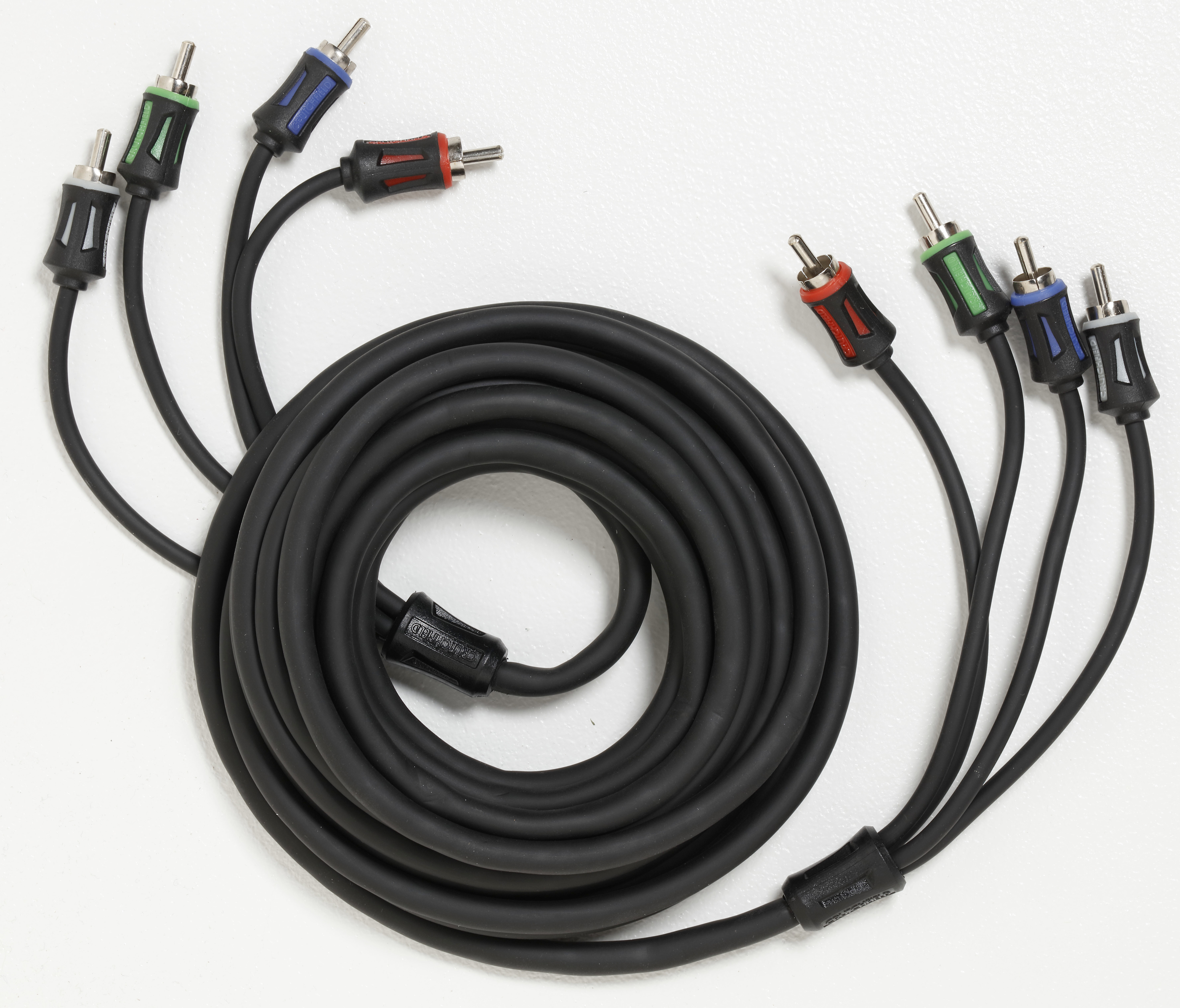 Crutchfield 4Channel RCA Patch Cables (17foot) Available in 2