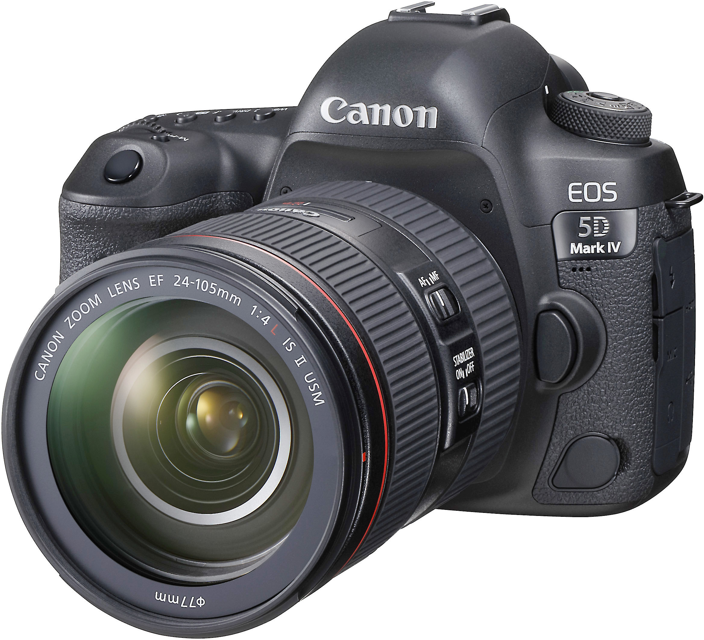 Canon Eos 5d Mark Iv L Series Zoom Lens Kit 30 4 Megapixel Full Frame Digital Slr Camera With Ef 24 105mm F 4l Is Ii Usm Lens And Wi Fi At Crutchfield