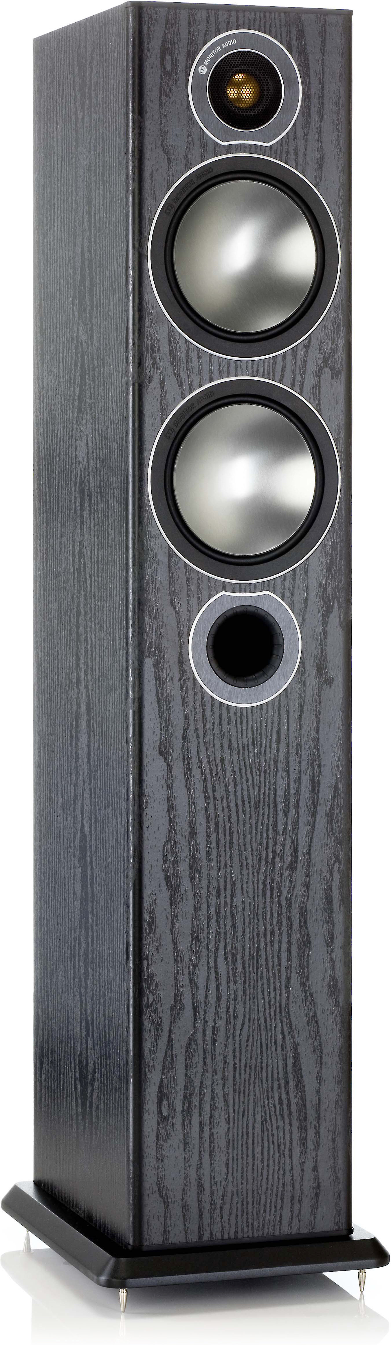 Customer Reviews: Monitor Audio Bronze 5 (Black Oak Vinyl) Floor ...