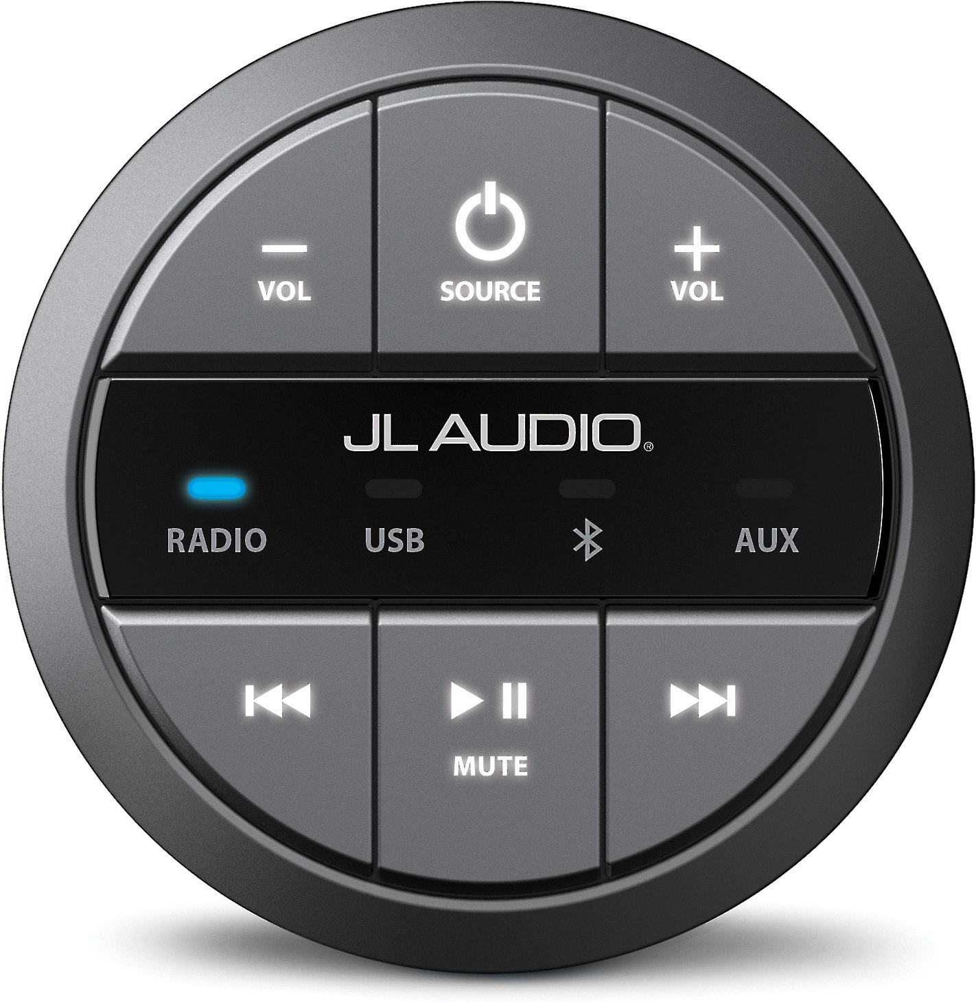 JL Audio Media Master MMR20 (Gray) Wired marine remote control for JL
