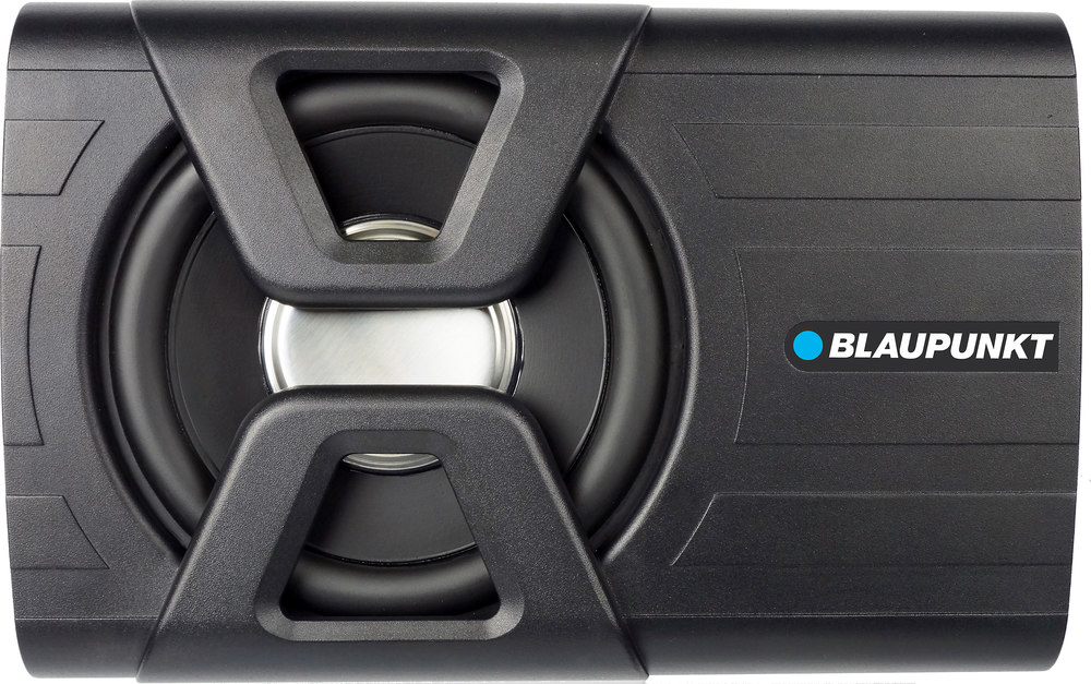 Blaupunkt GTHS80 8" compact powered underseat subwoofer enclosure at