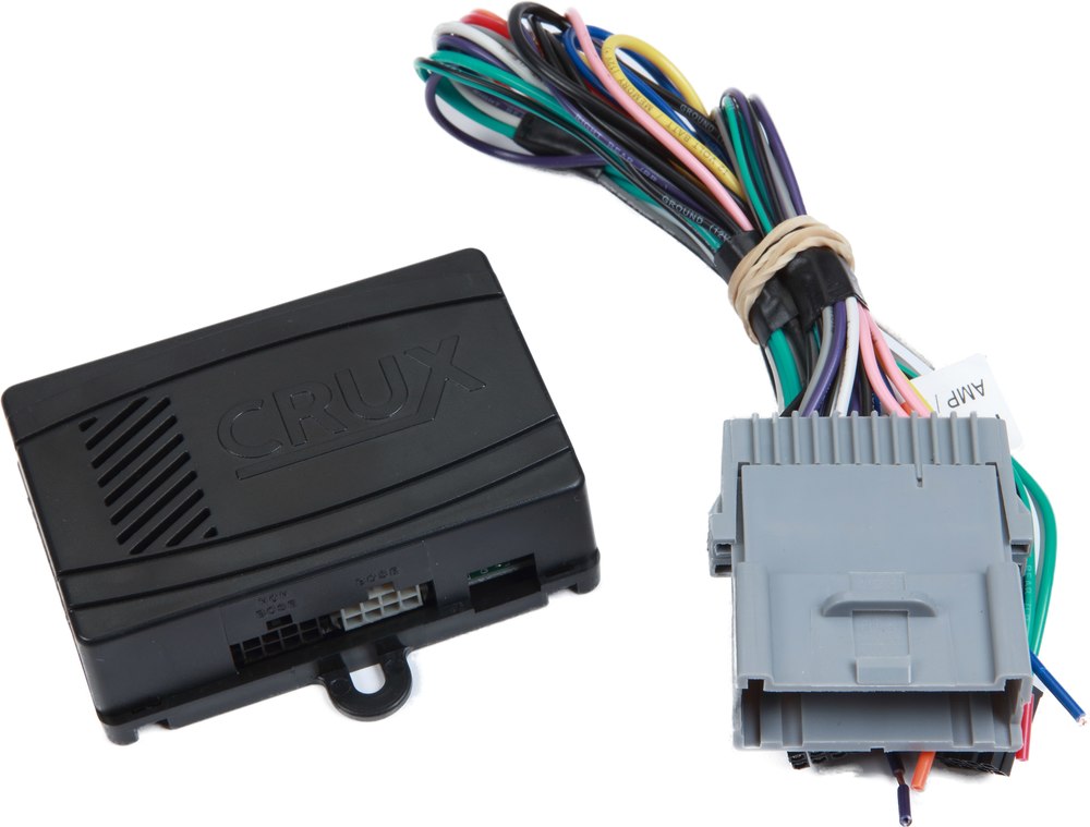 Crux SOCGM-17C Wiring Interface Install an aftermarket radio and retain