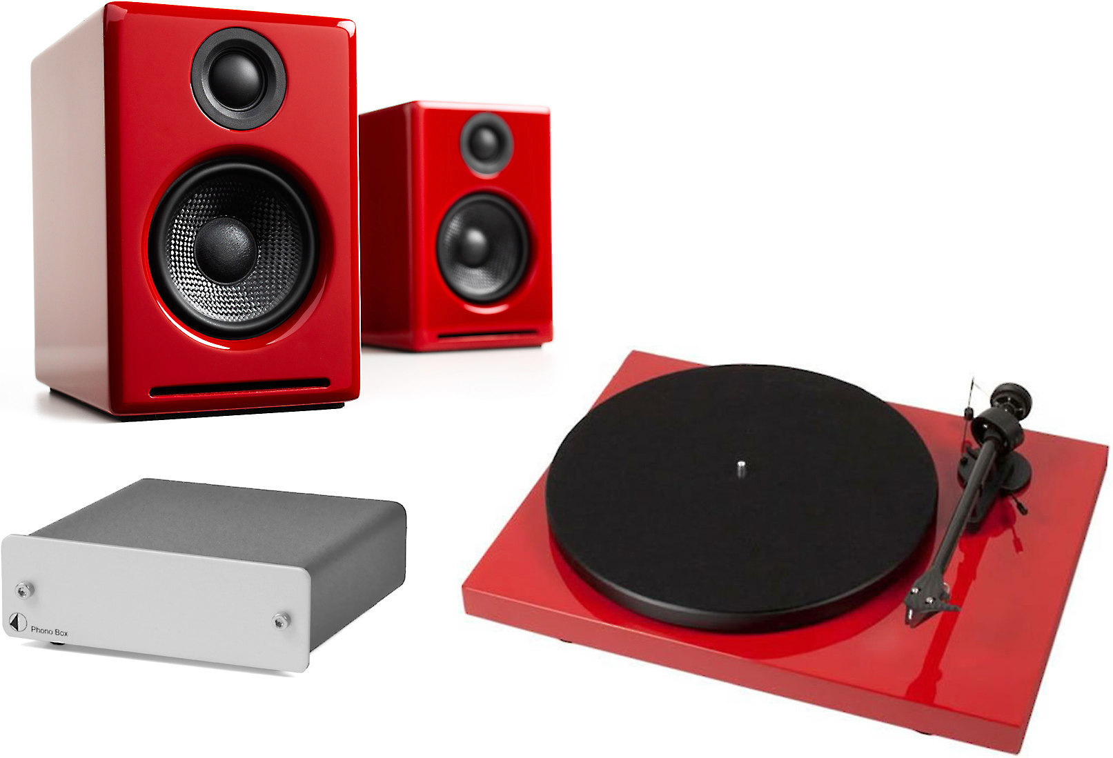Customer Reviews: Audioengine A2+/Pro-Ject Debut Carbon/Phono Box DC ...