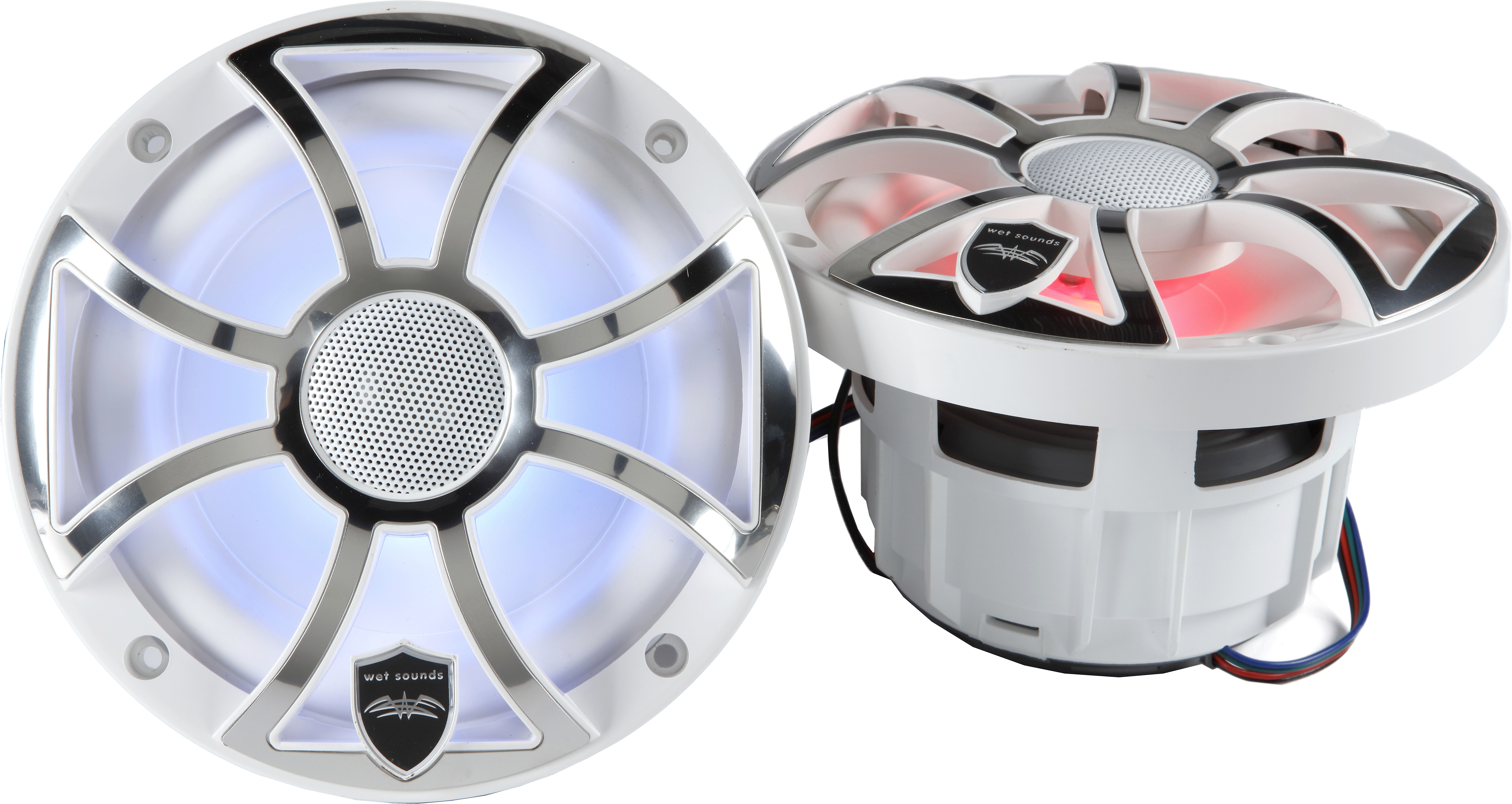 Customer Reviews: Wet Sounds REVO 6-XSW-SS (White/Chrome XS Open Grille ...