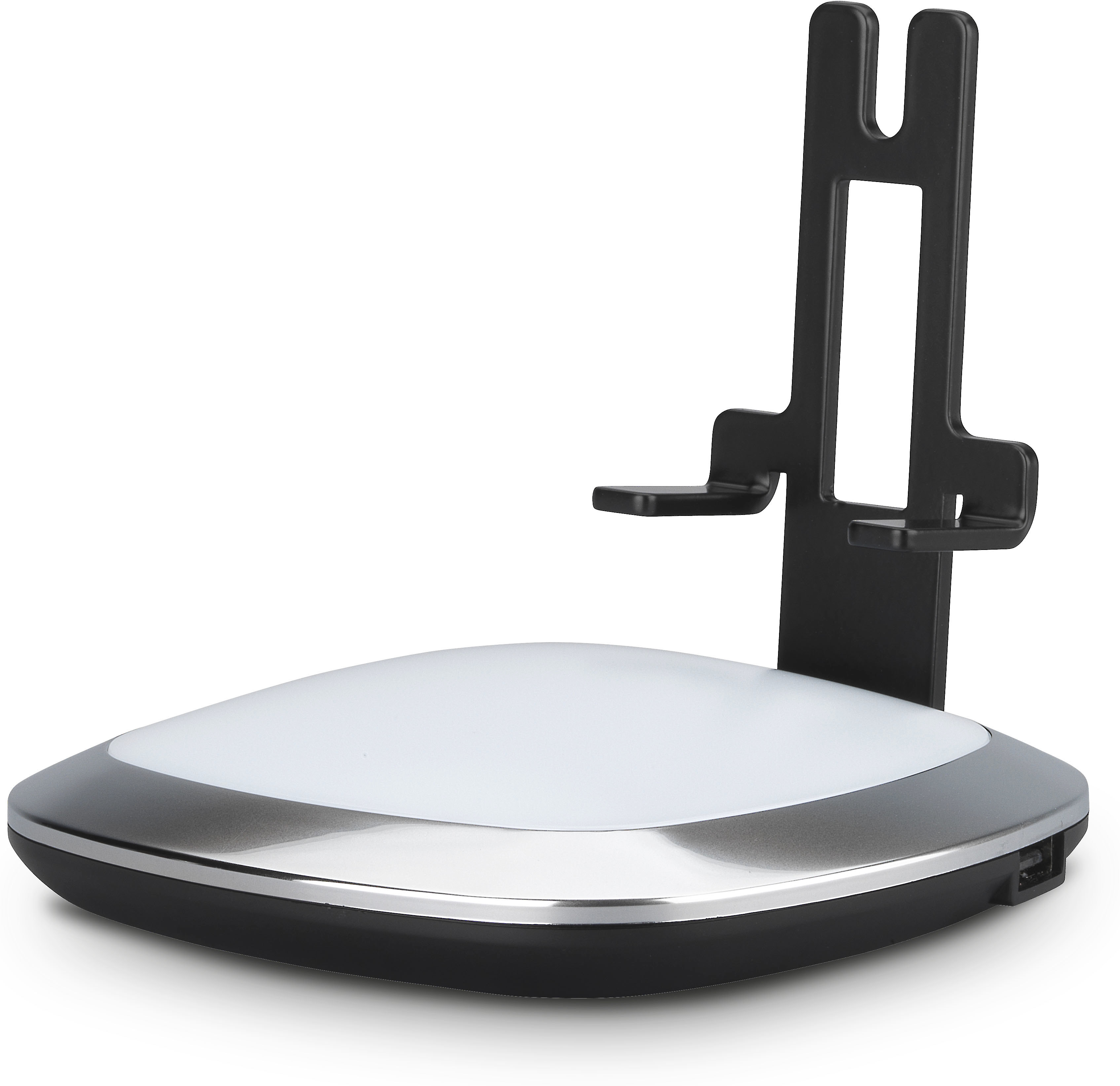 Flexson Illuminated Stand For Sonos Play 1 Black With Built In Dual Usb Charging Ports At Crutchfield