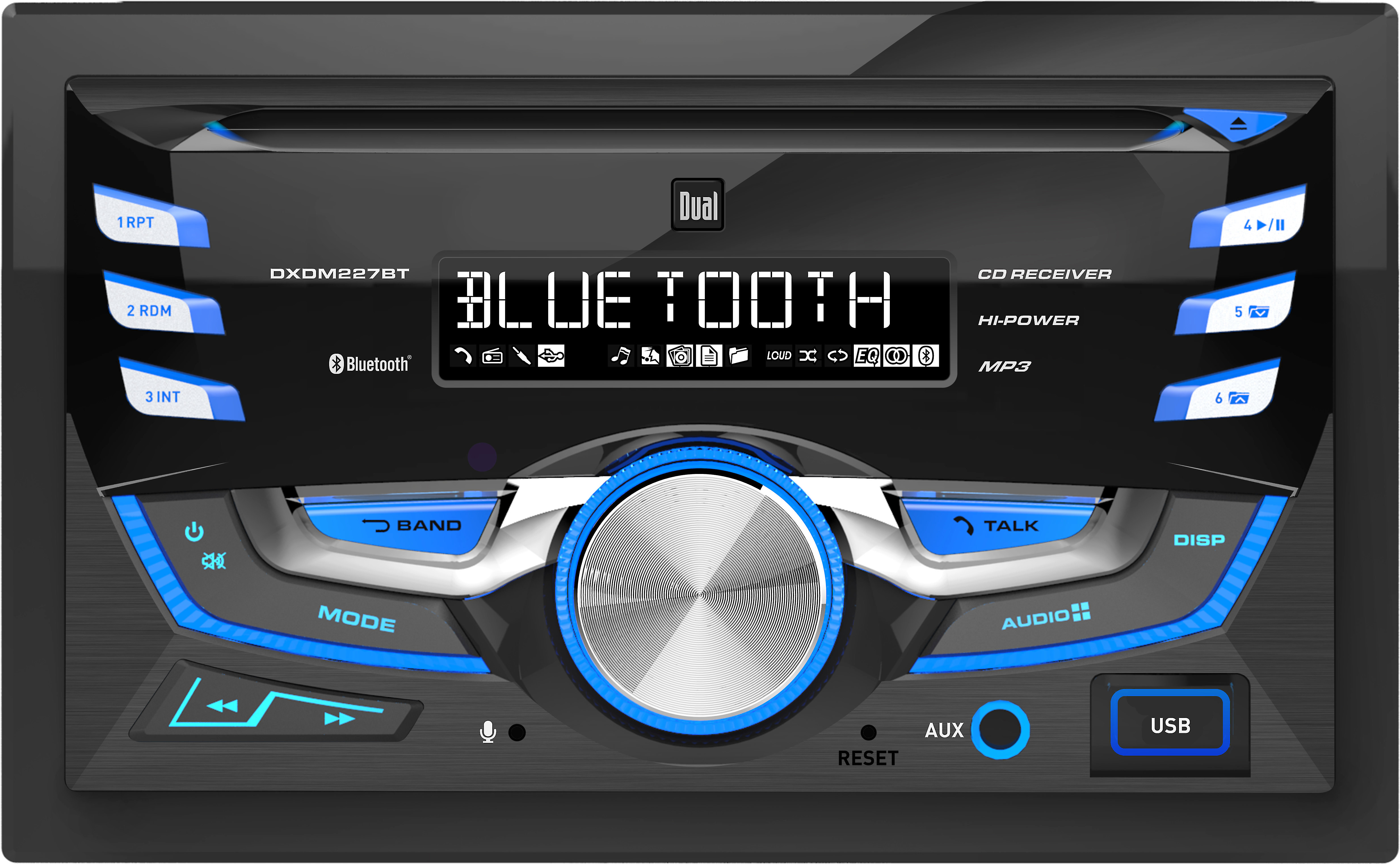 Dual Dxdm227bt Cd Receiver At Crutchfield