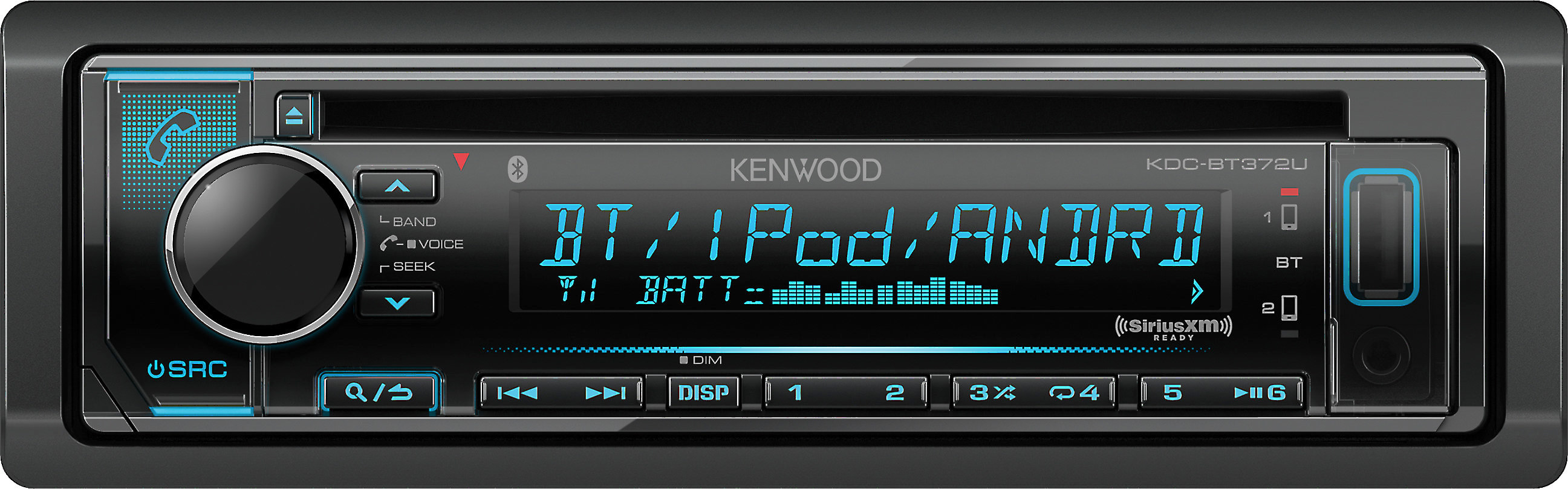 KENWOOD CDチューナー 2DIN CD/USB/iPod/Bluetoothレシーバー DPX-U760BT Amazon Alexa