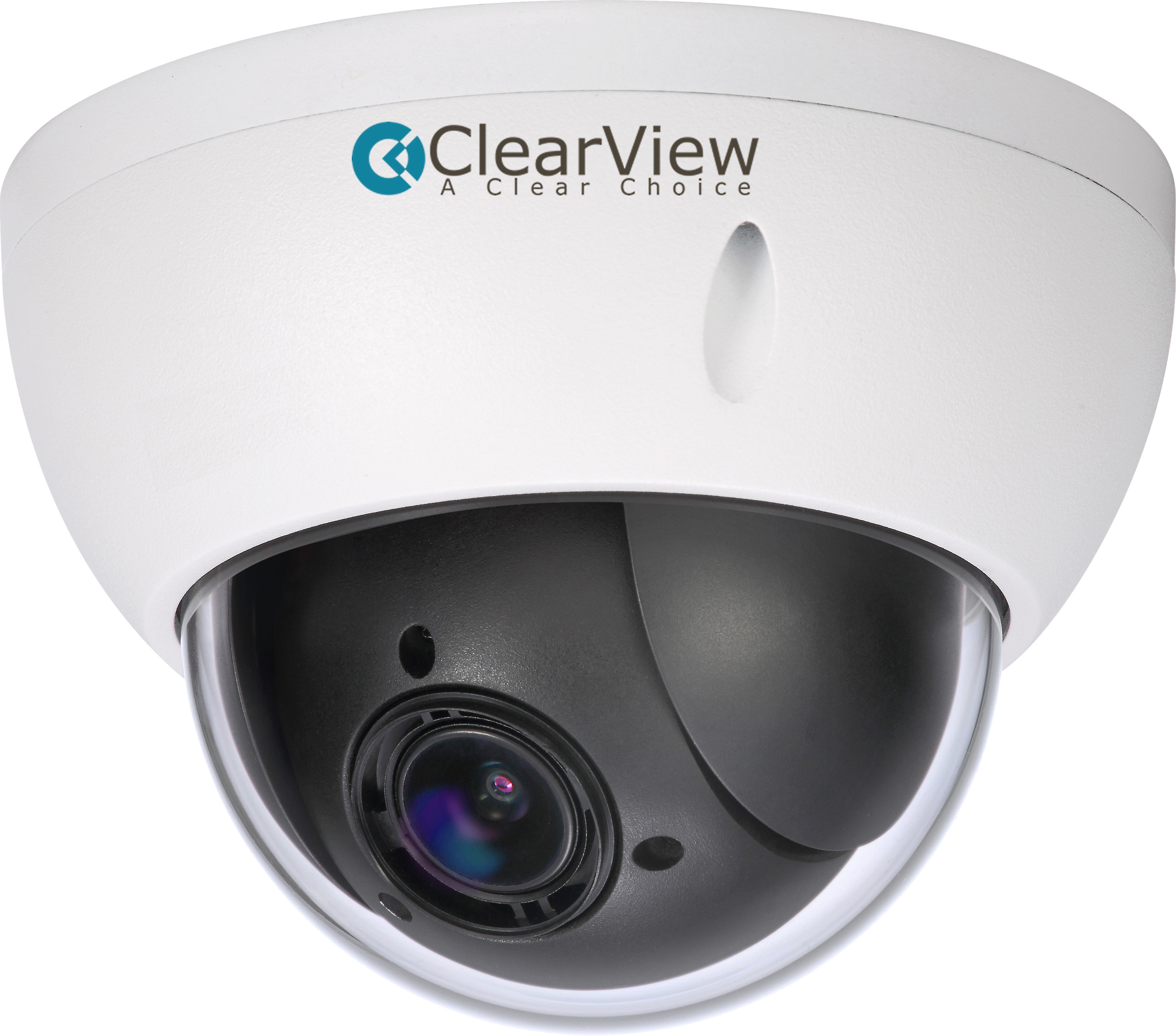 ClearView MPTZ-2 Weatherproof HD mini-dome surveillance camera with pan ...