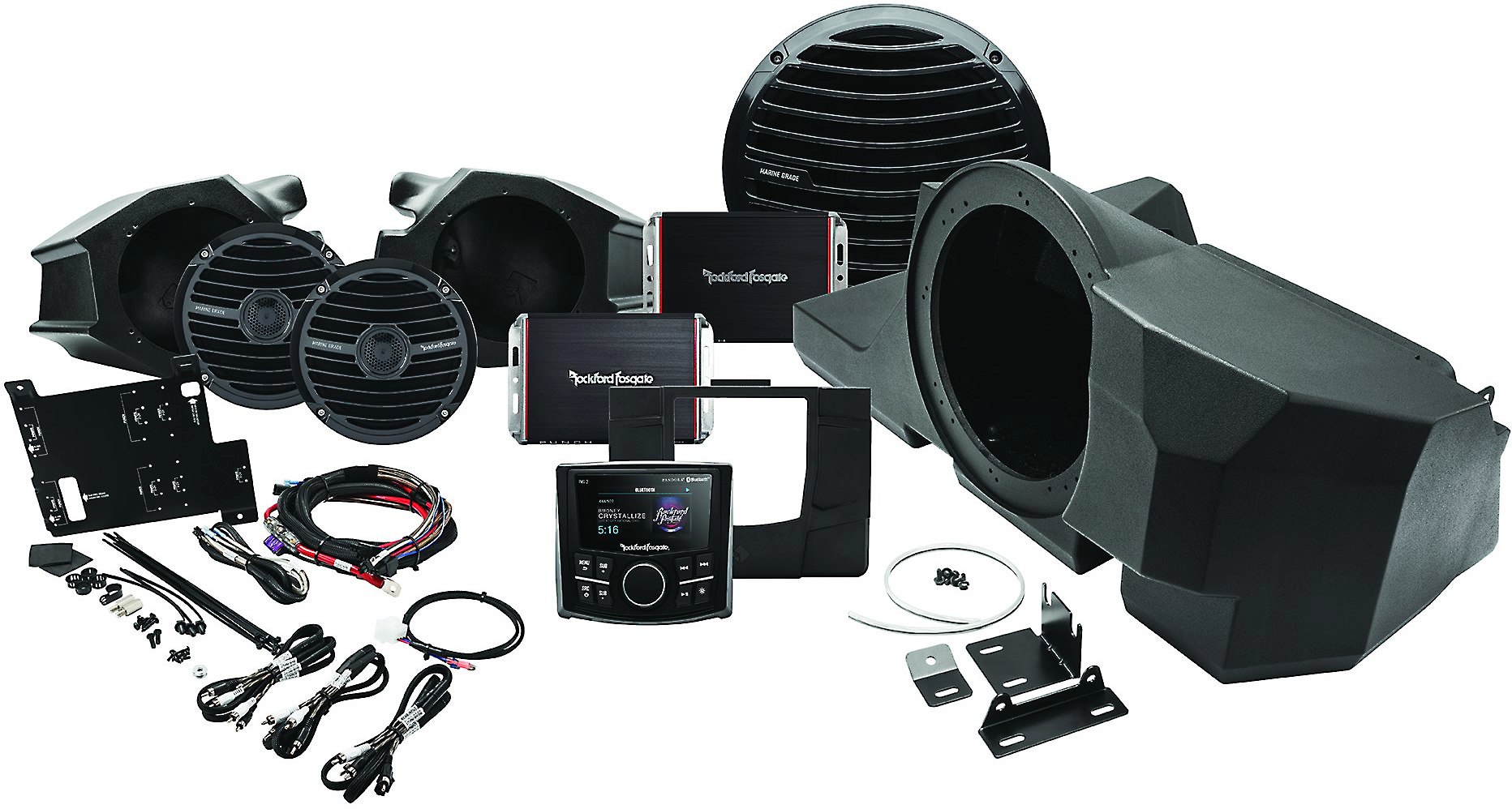 Rockford Fosgate RZRSTAGE3 Stage 3 audio upgrade kit for 201416