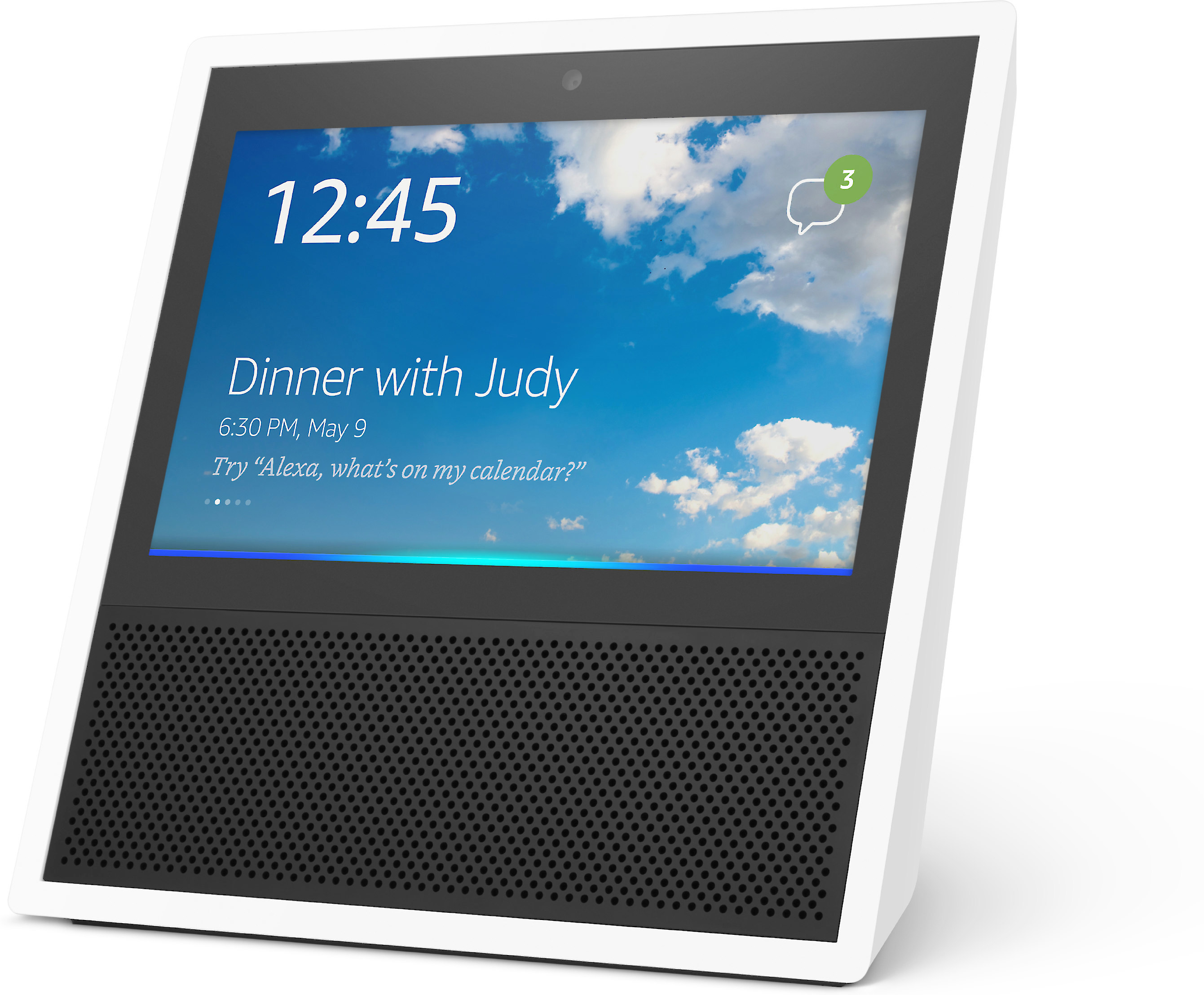 amazon echo show white