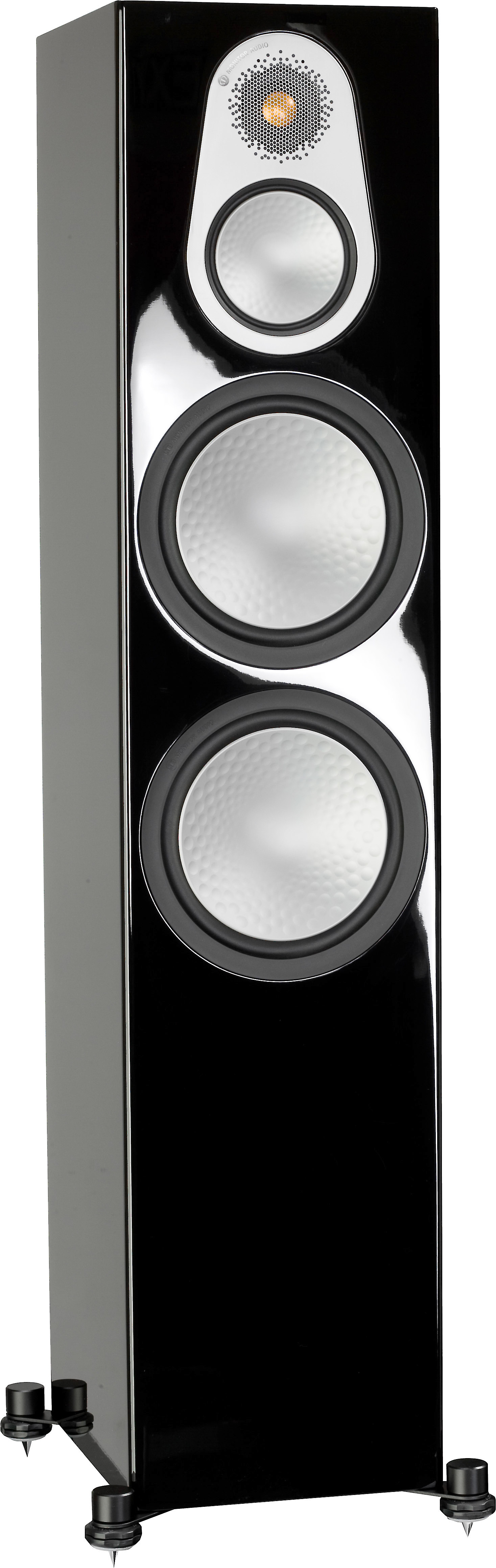 Monitor Audio Silver 500 Floorstanding Speaker Walnut Pair