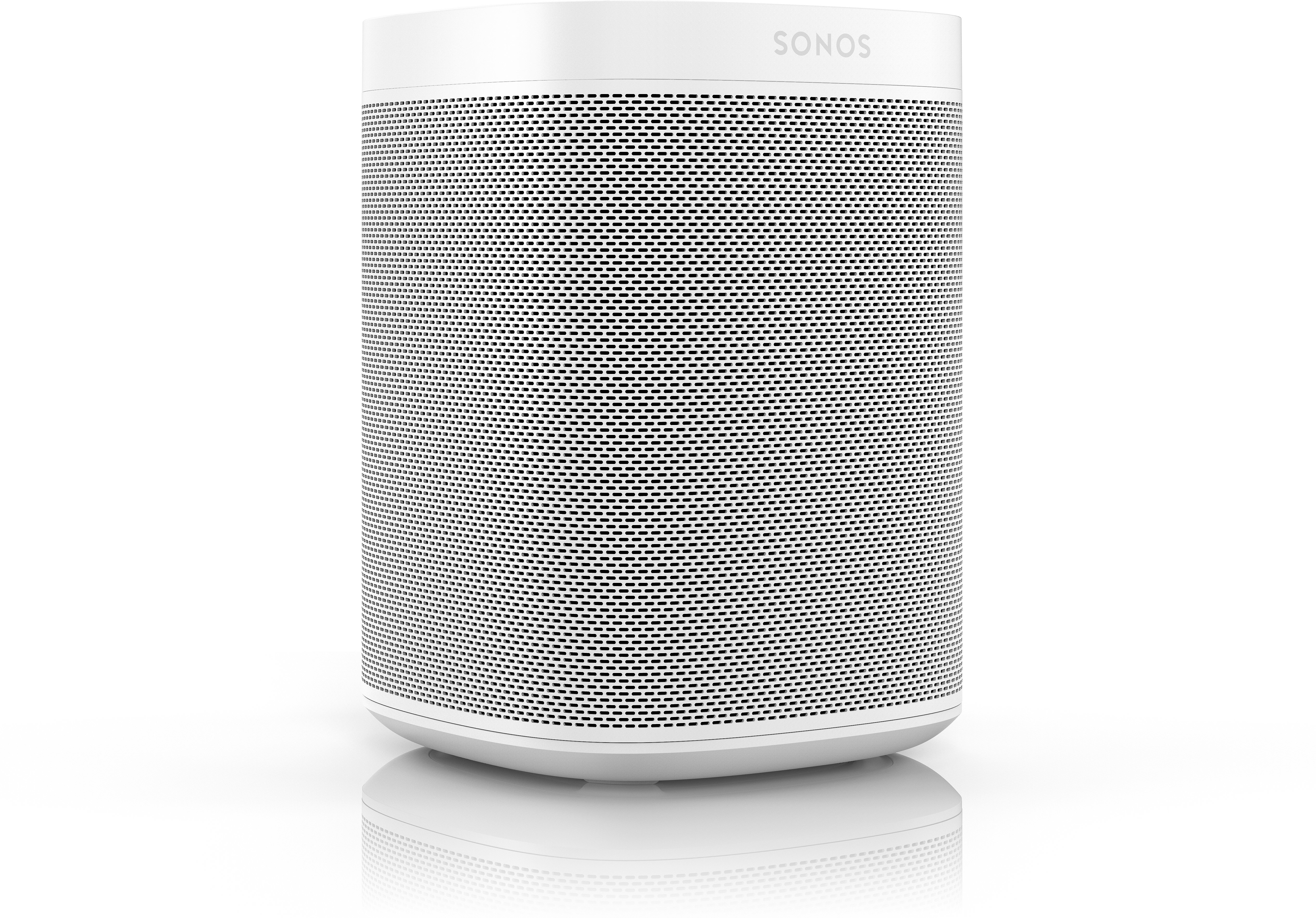 Sonos One (White) Wireless streaming music speaker with builtin Amazon