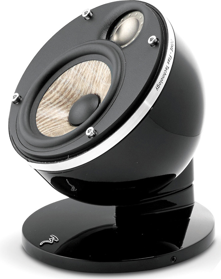 Focal Dôme Flax (Black) satellite speaker at