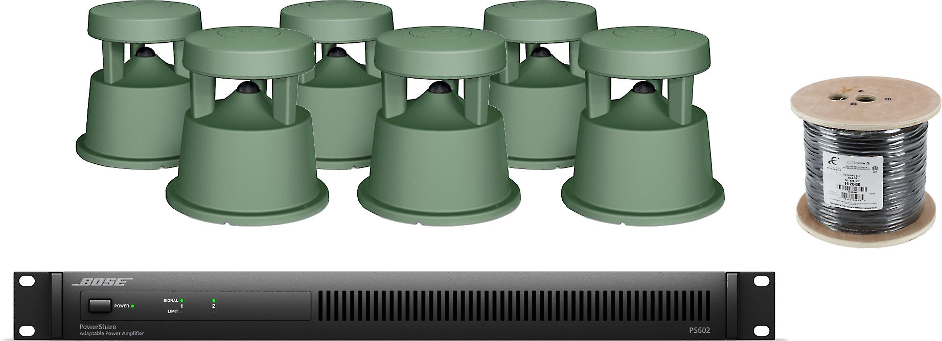 bose outdoor speakers green