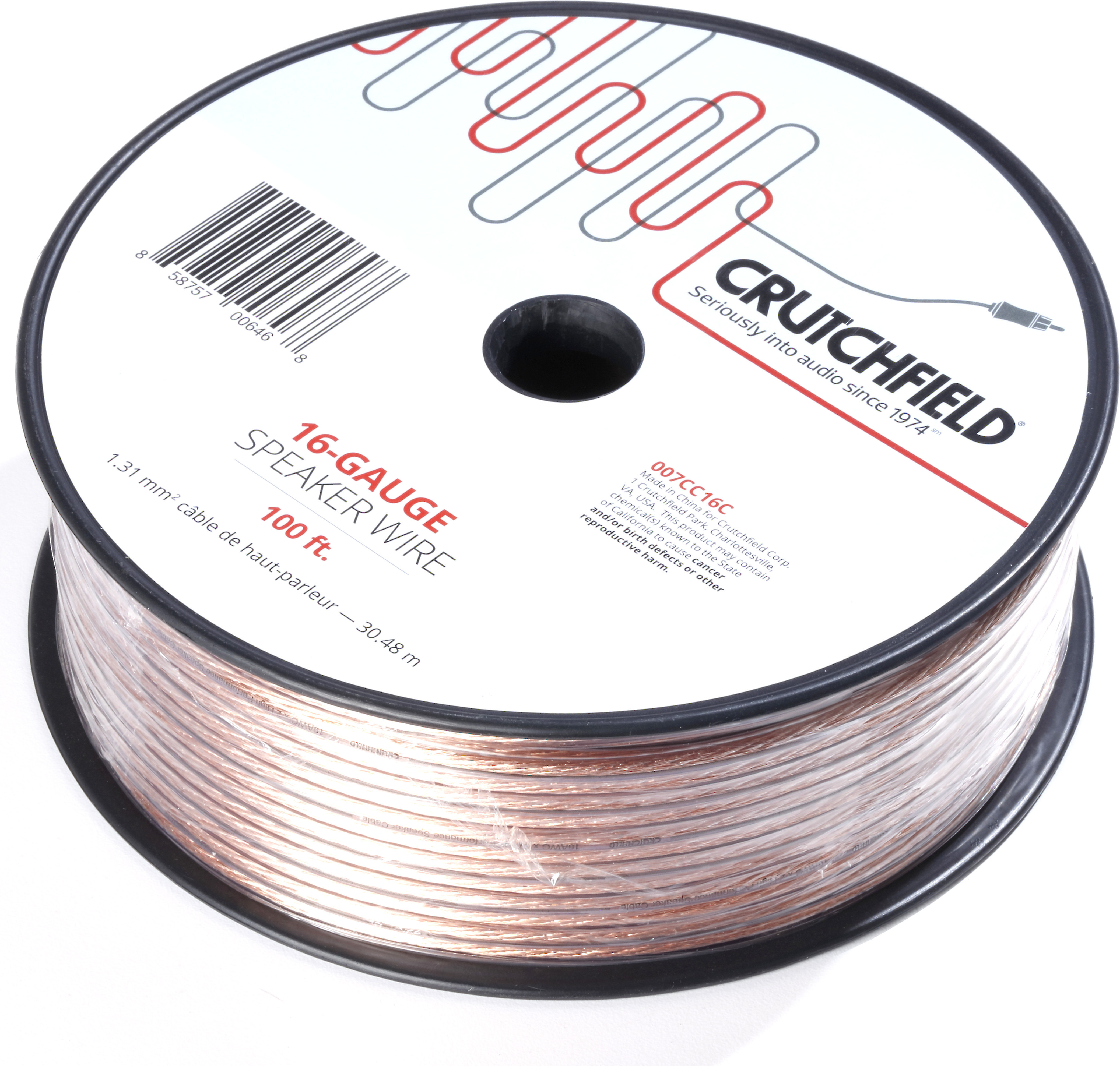 Crutchfield Speaker Wire (10-gauge) Available in 5 different sizes