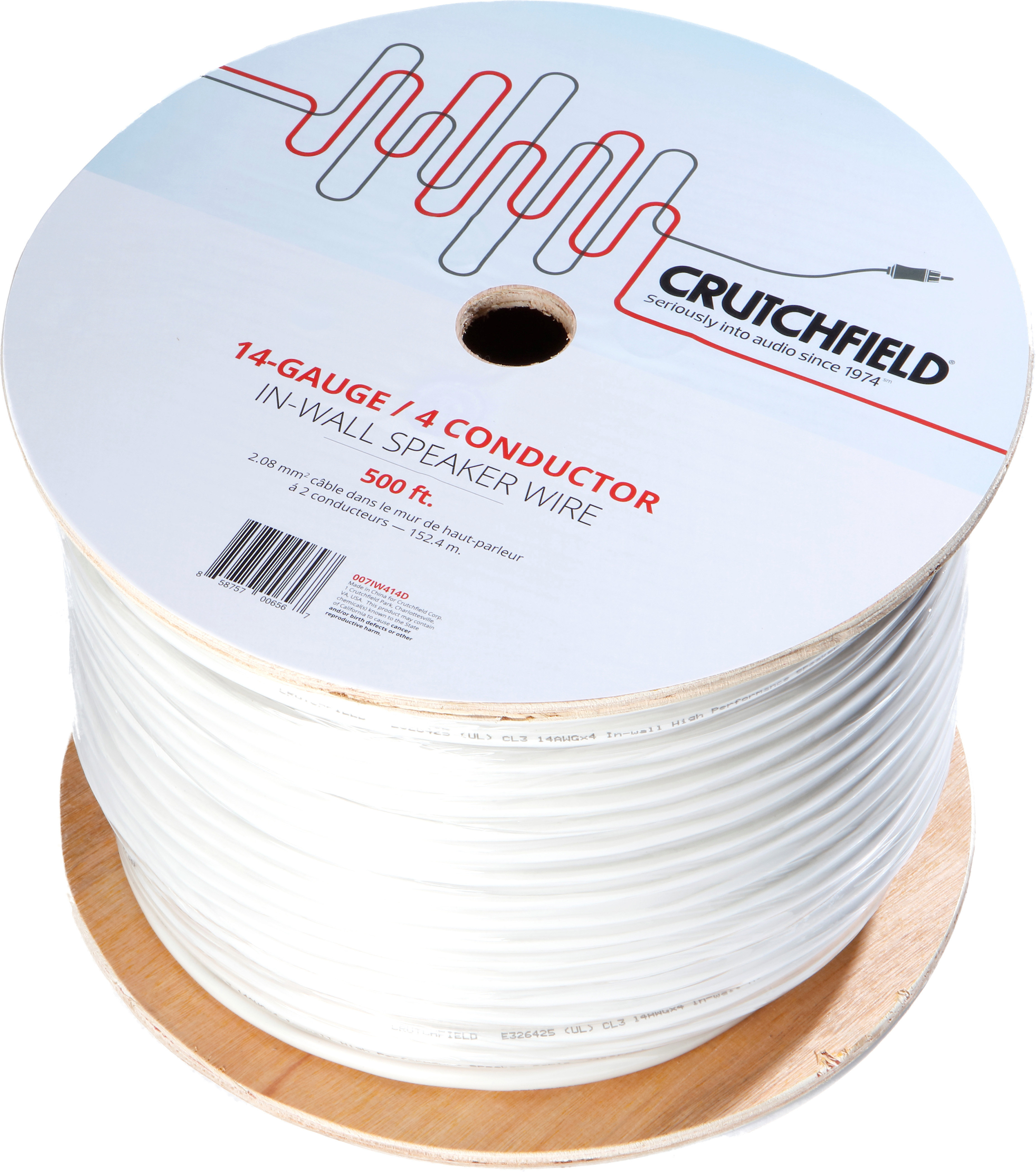 Speaker Wire Gauge >> Crutchfield In Wall Speaker Wire 500 Ft Roll Speaker Wire Gauge >> Crutchfield In Wall Speaker Wire 500 Ft Roll