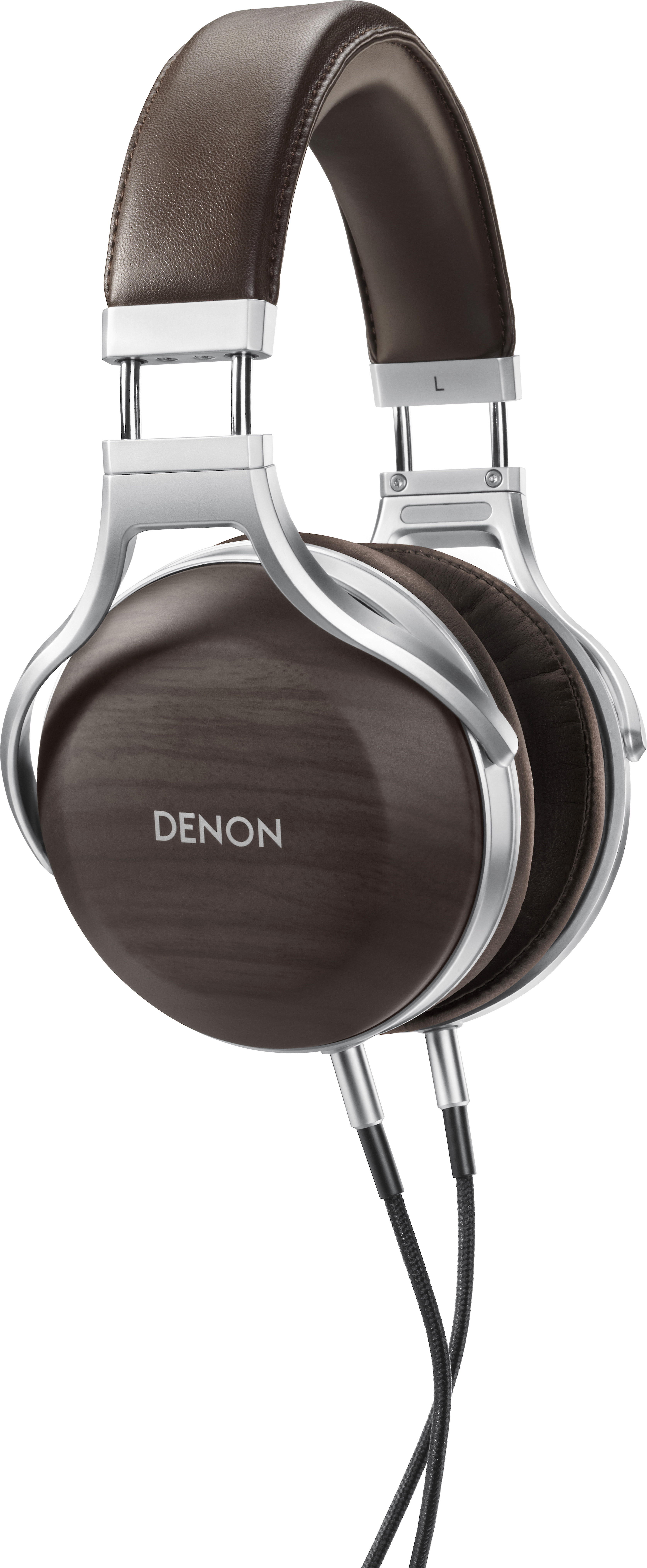 Customer Reviews: Denon AH-D5200 Over-ear zebrawood headphones at