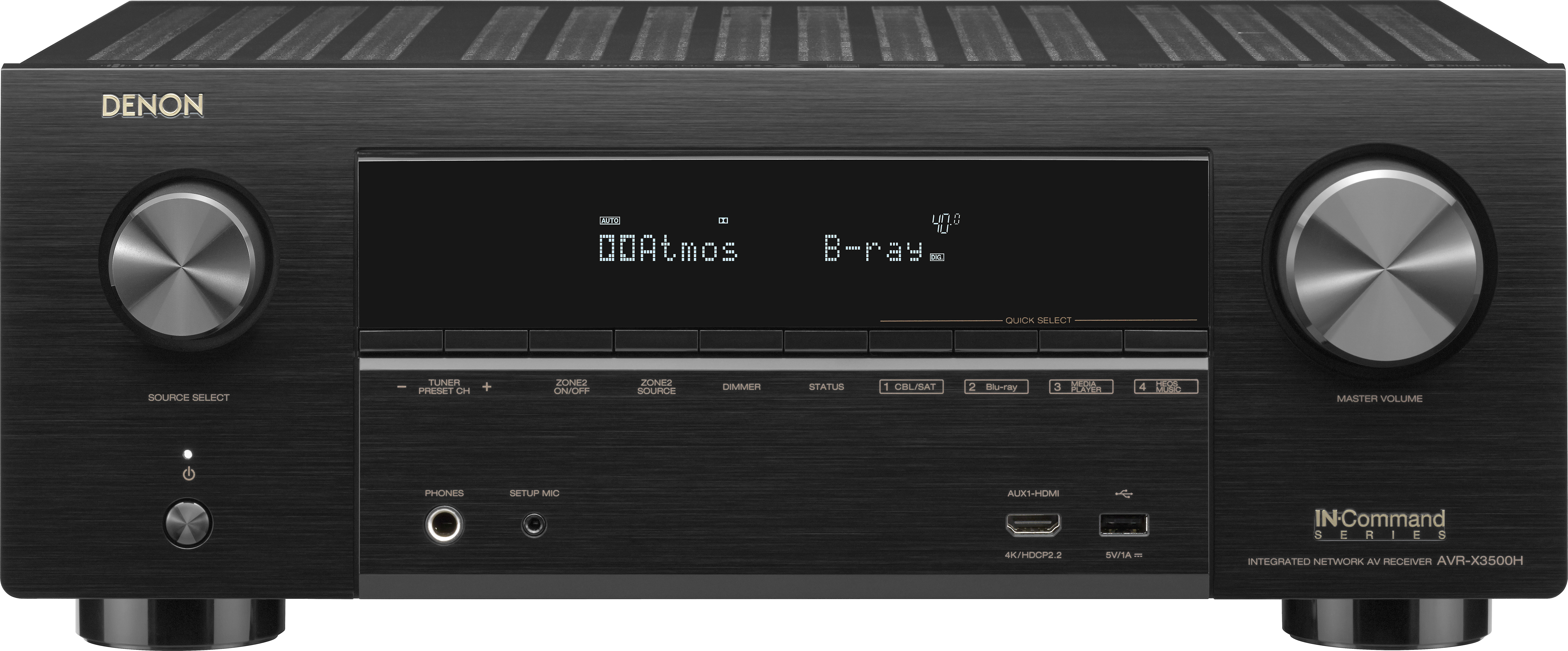 Denon AVR-1912 7.1 Channel Network Streaming A/V Home Theater Receiver  (Discontinued by Manufacturer)