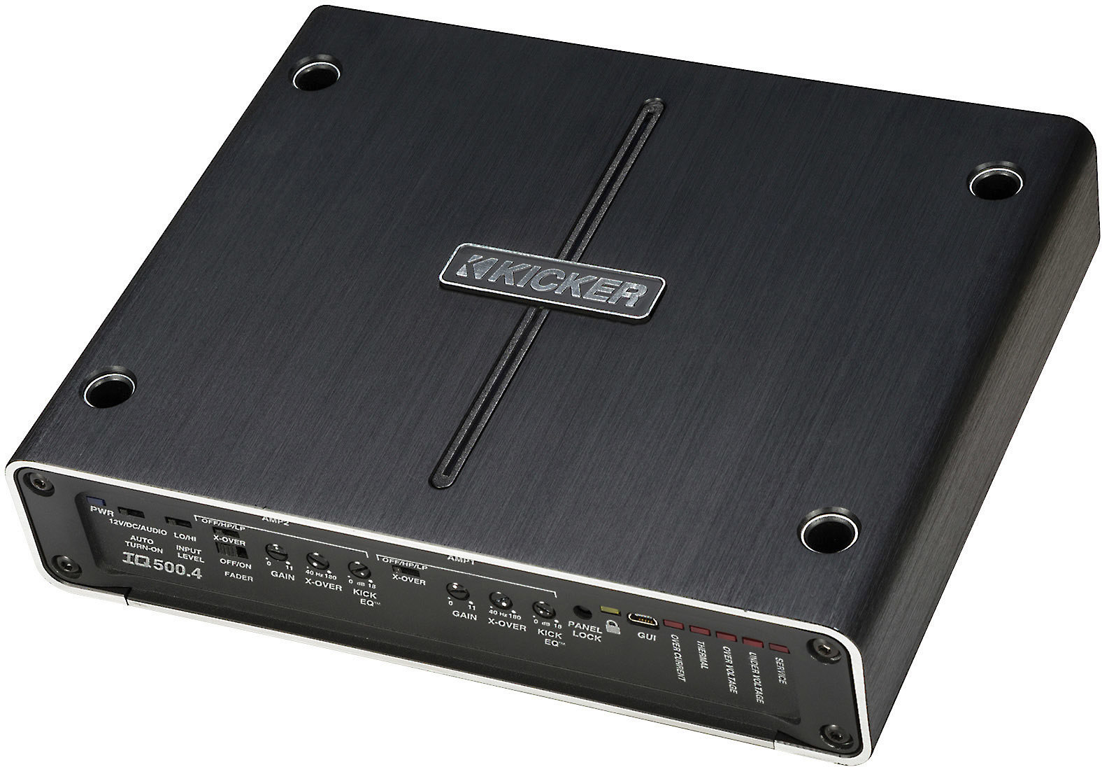 KICKER IQ500.4 アンプ　ノイズありジャンク品　キッカー Customer Reviews: Kicker 42IQ500.4 Q-Class 4-channel car amplifier
