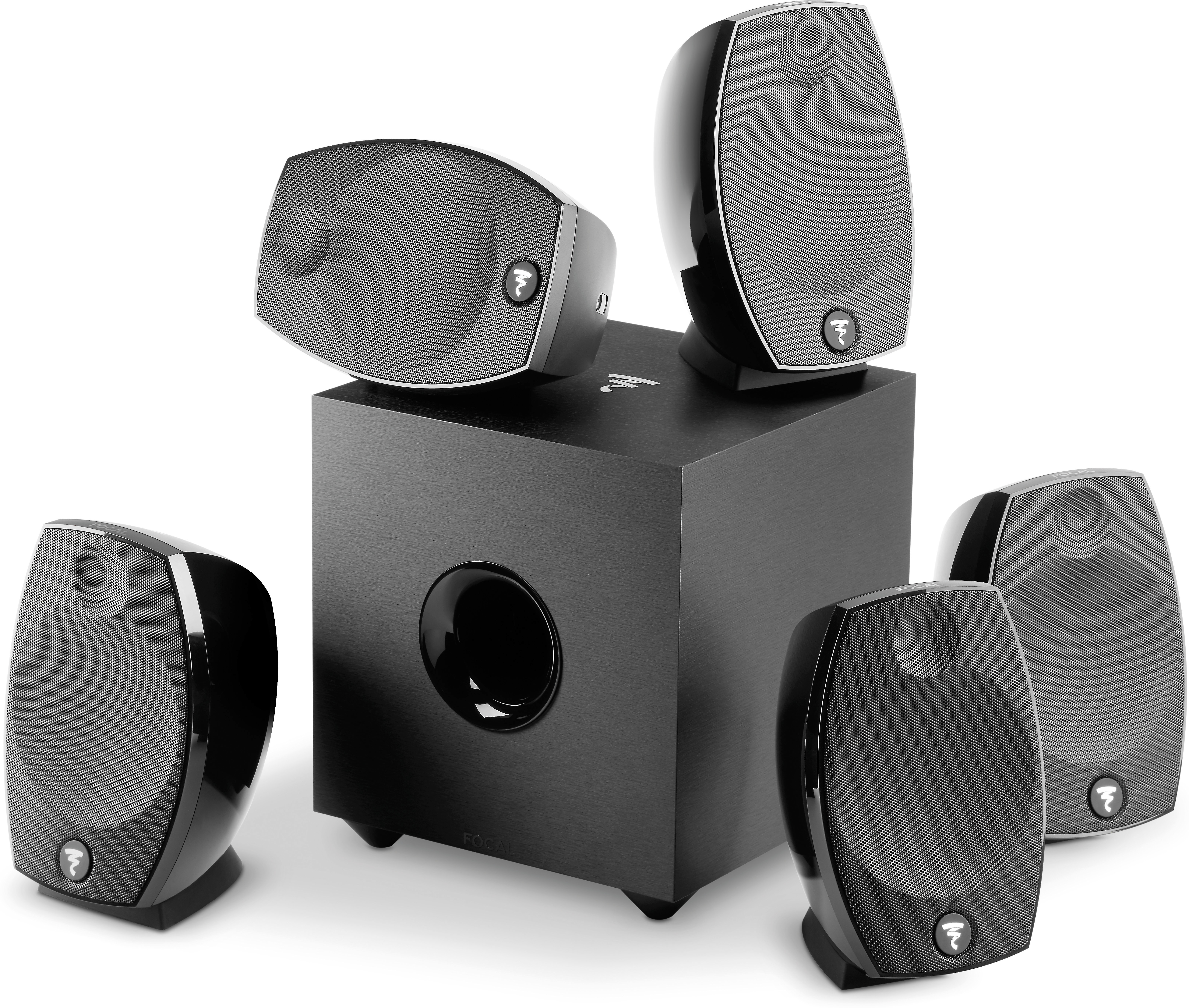 Gevangenisstraf galop Dicteren Customer Reviews: Focal Sib Evo 5.1 Pack Home speaker system with 5  satellites and a powered subwoofer at Crutchfield