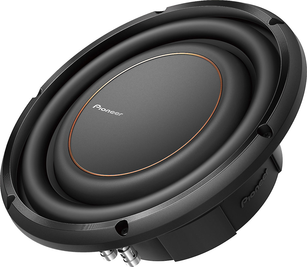 Pioneer TS-D10LS4 D-Series 10" 4-ohm shallow-mount subwoofer at  Crutchfield.com