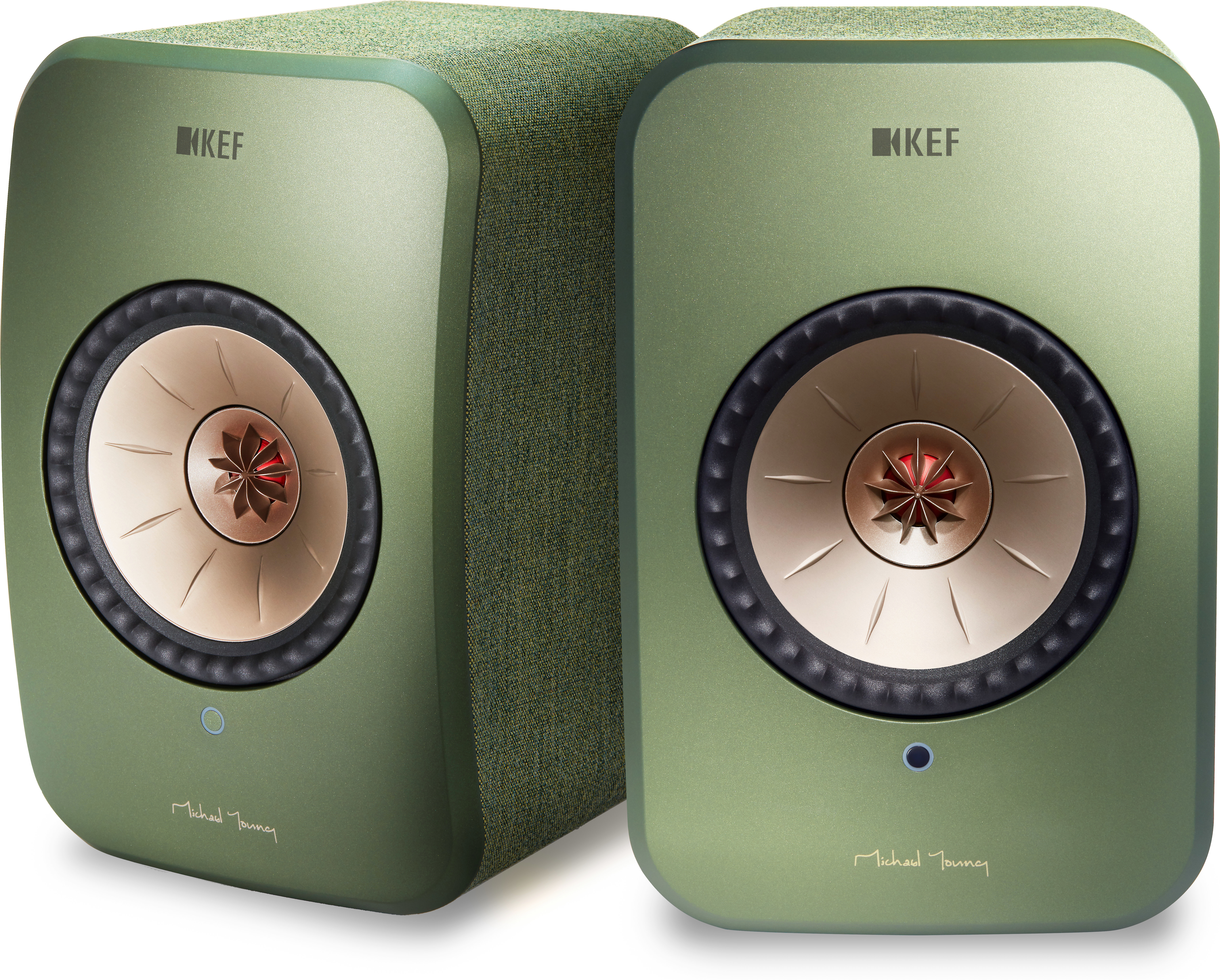 Customer Reviews: KEF LSX (Olive Green) Powered speakers with Wi