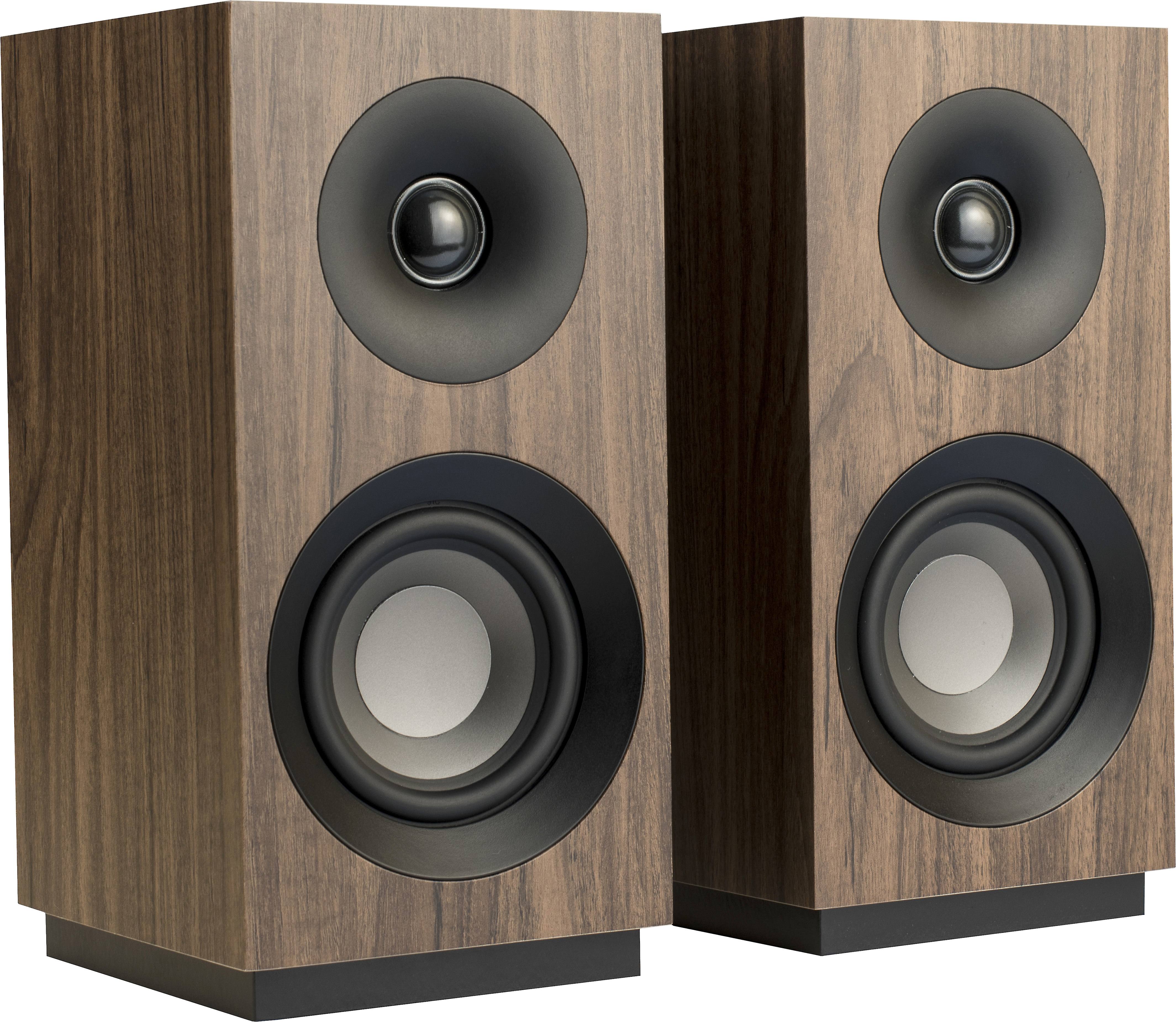 Jamo S 801 Walnut Bookshelf Speakers At Crutchfield