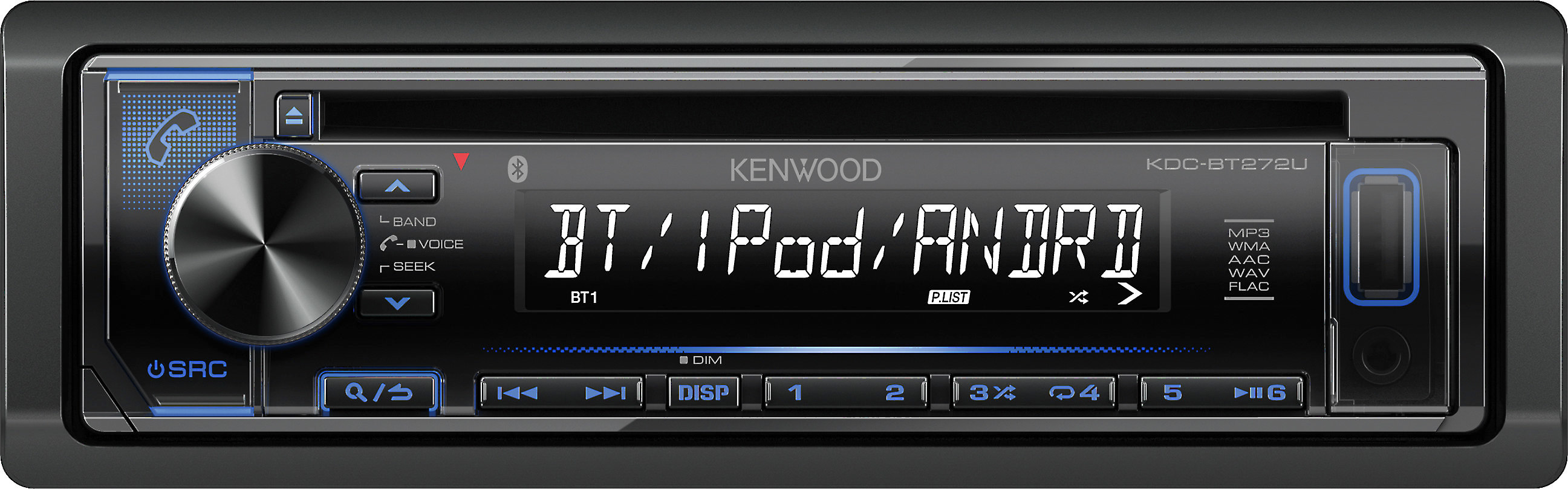 Kenwood Kdc Bt272u Cd Receiver At Crutchfield